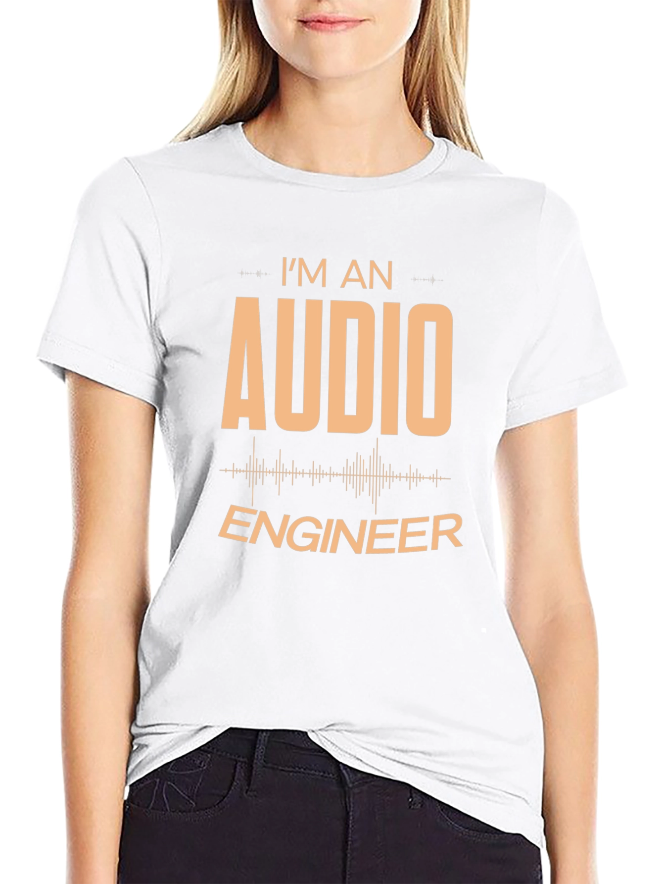 Audio Engineer T-Shirt - Black Graphic Tee