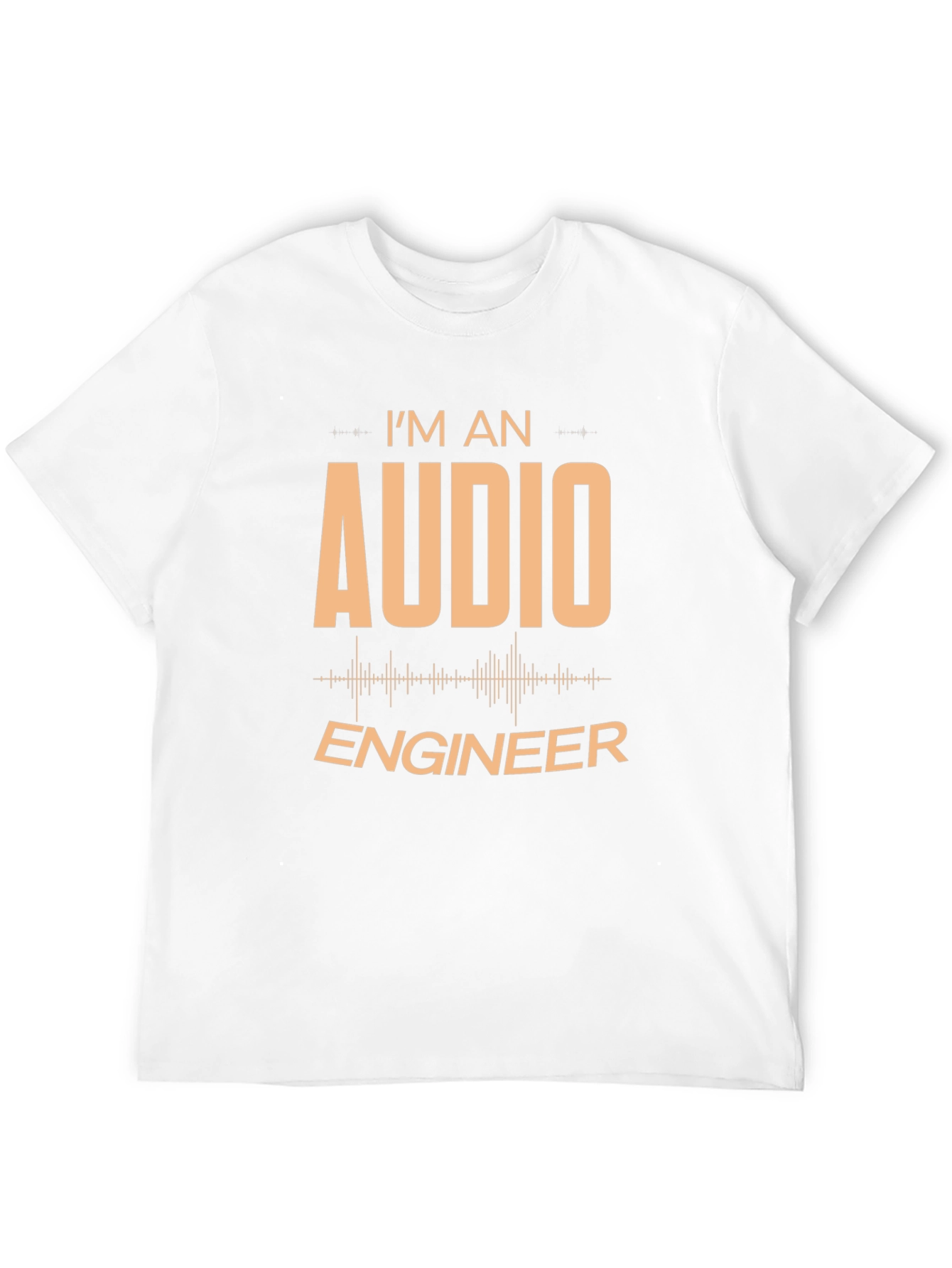 Audio Engineer T-Shirt - Black Graphic Tee