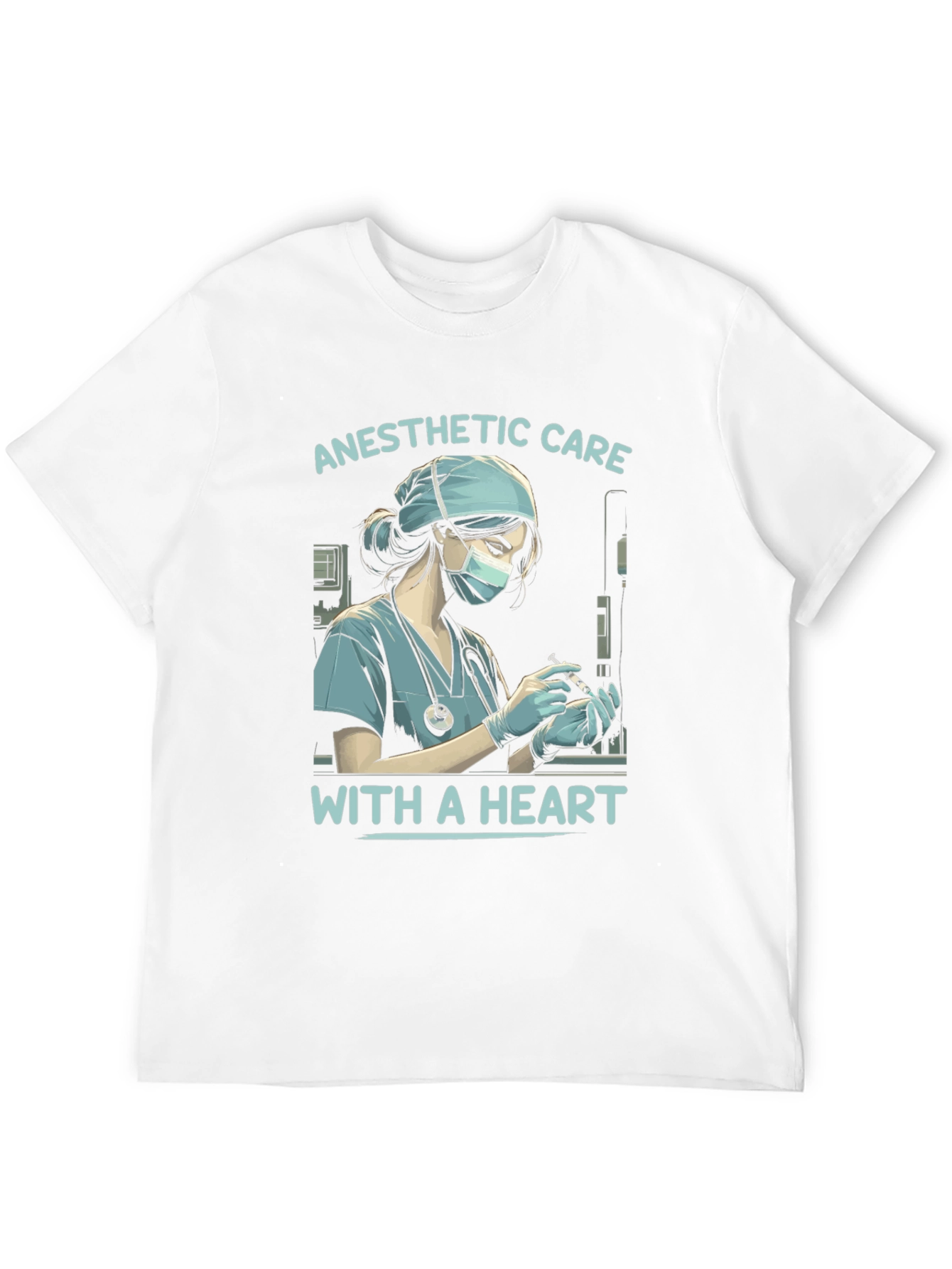 Anesthetic Care with a Heart T-Shirt