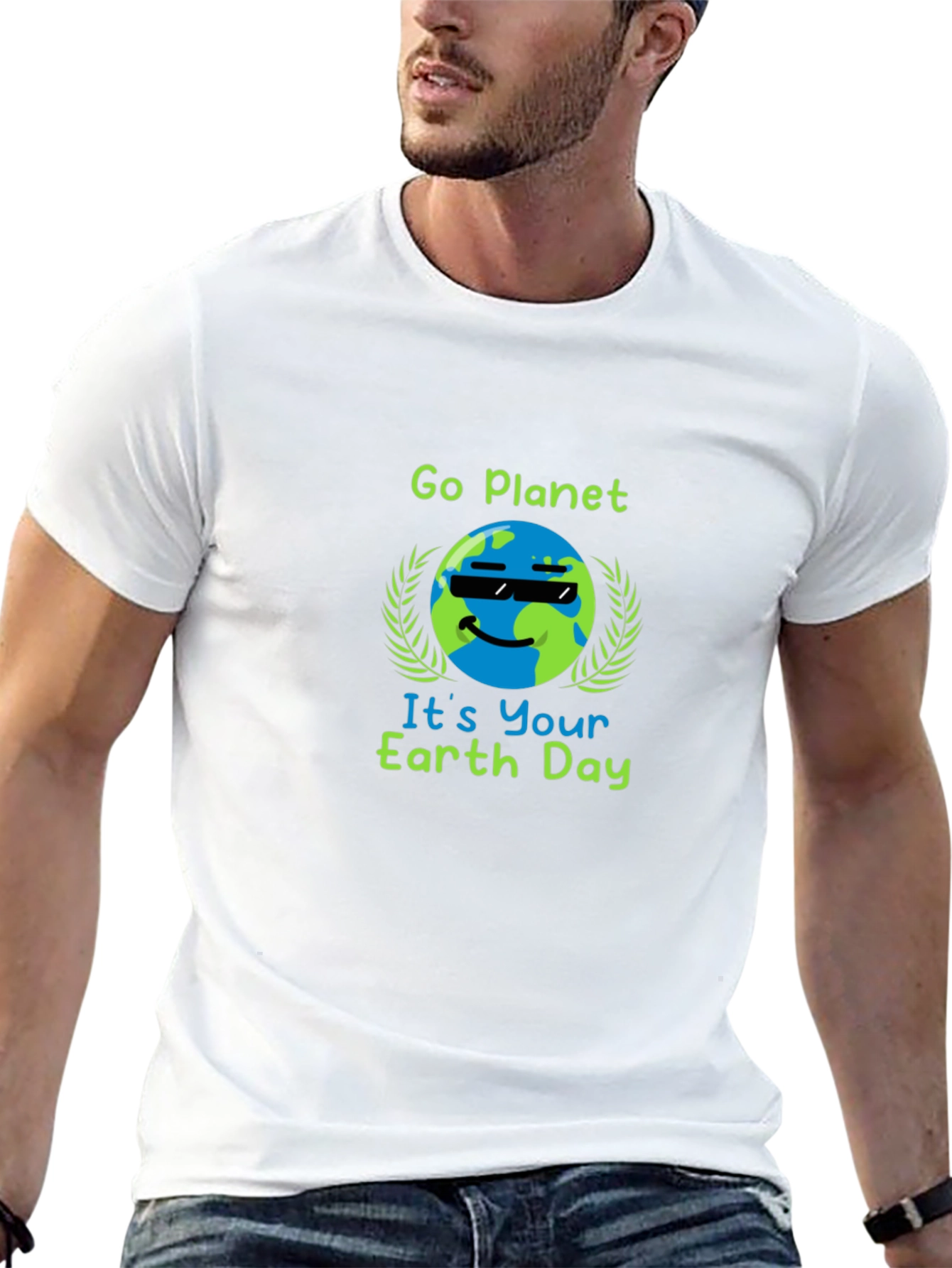 Go Planet T-Shirt Earth Day Tee