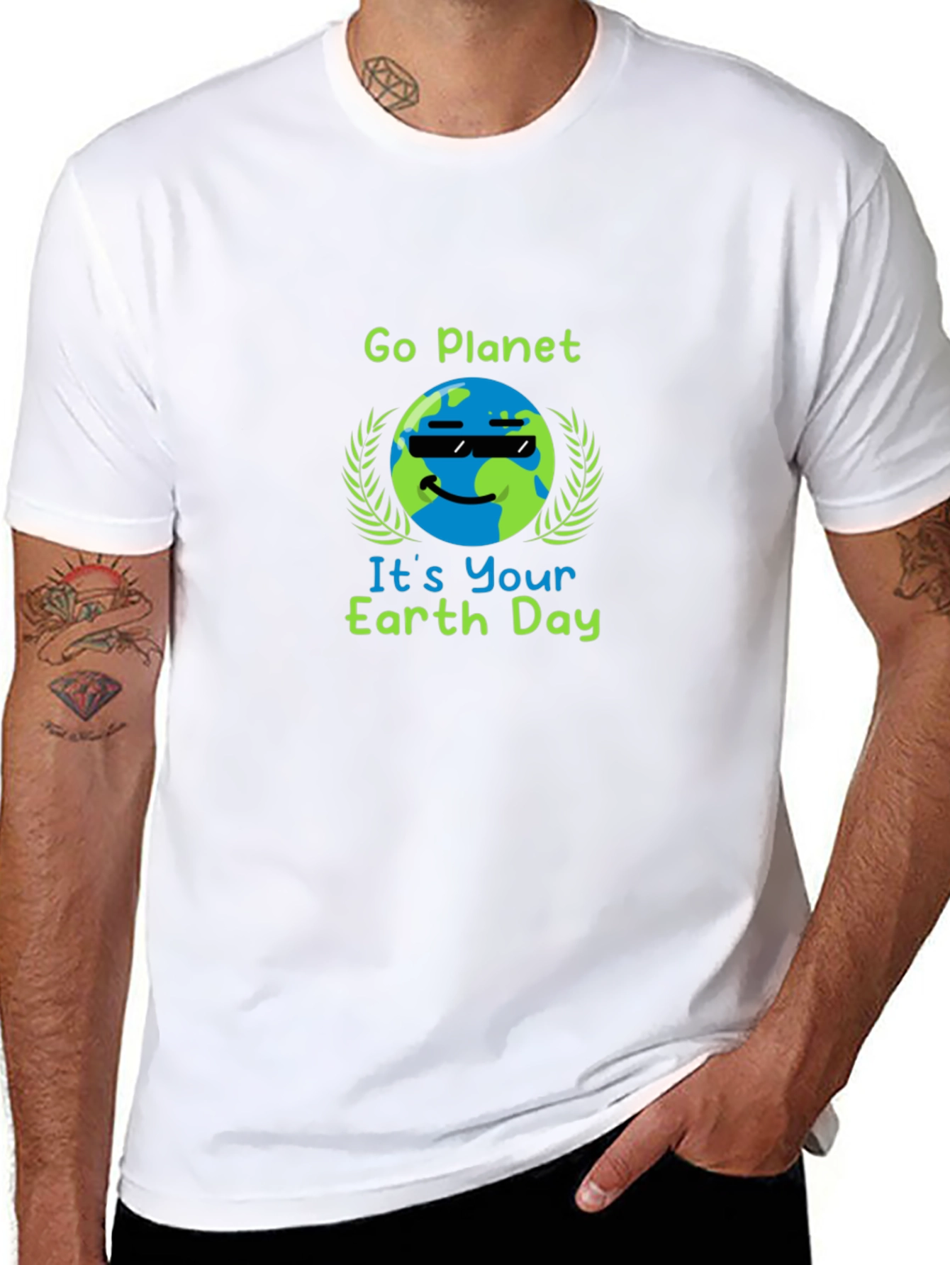 Go Planet T-Shirt Earth Day Tee