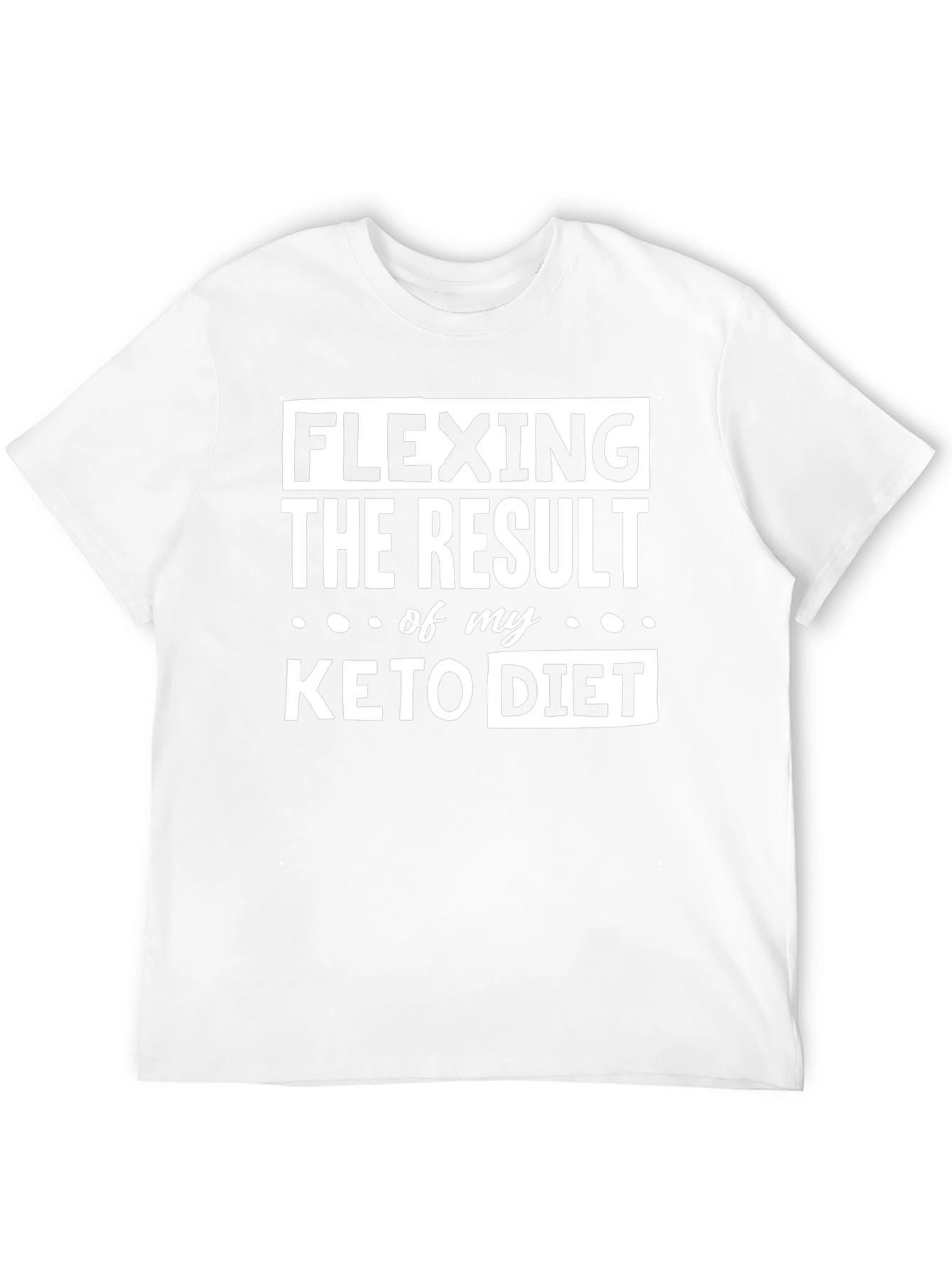 Keto Diet Result Flexing T-Shirt