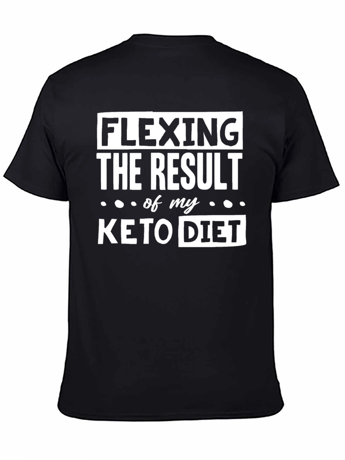 Keto Diet Result Flexing T-Shirt