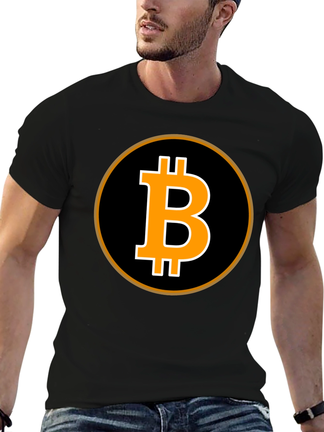 Bitcoin Emblem T-Shirt - Cryptocurrency Tee