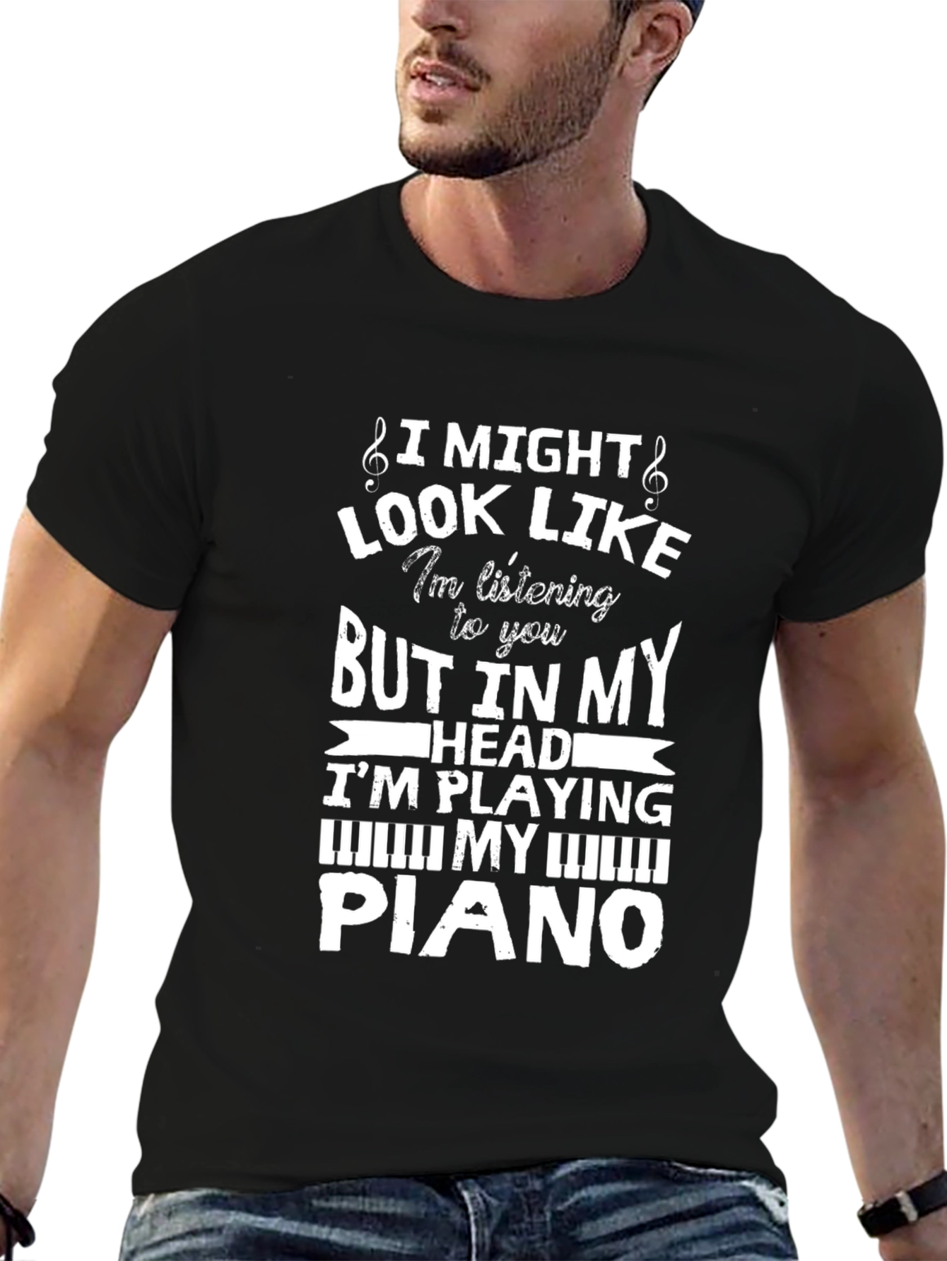 Piano Player T-Shirt - Musician Gift