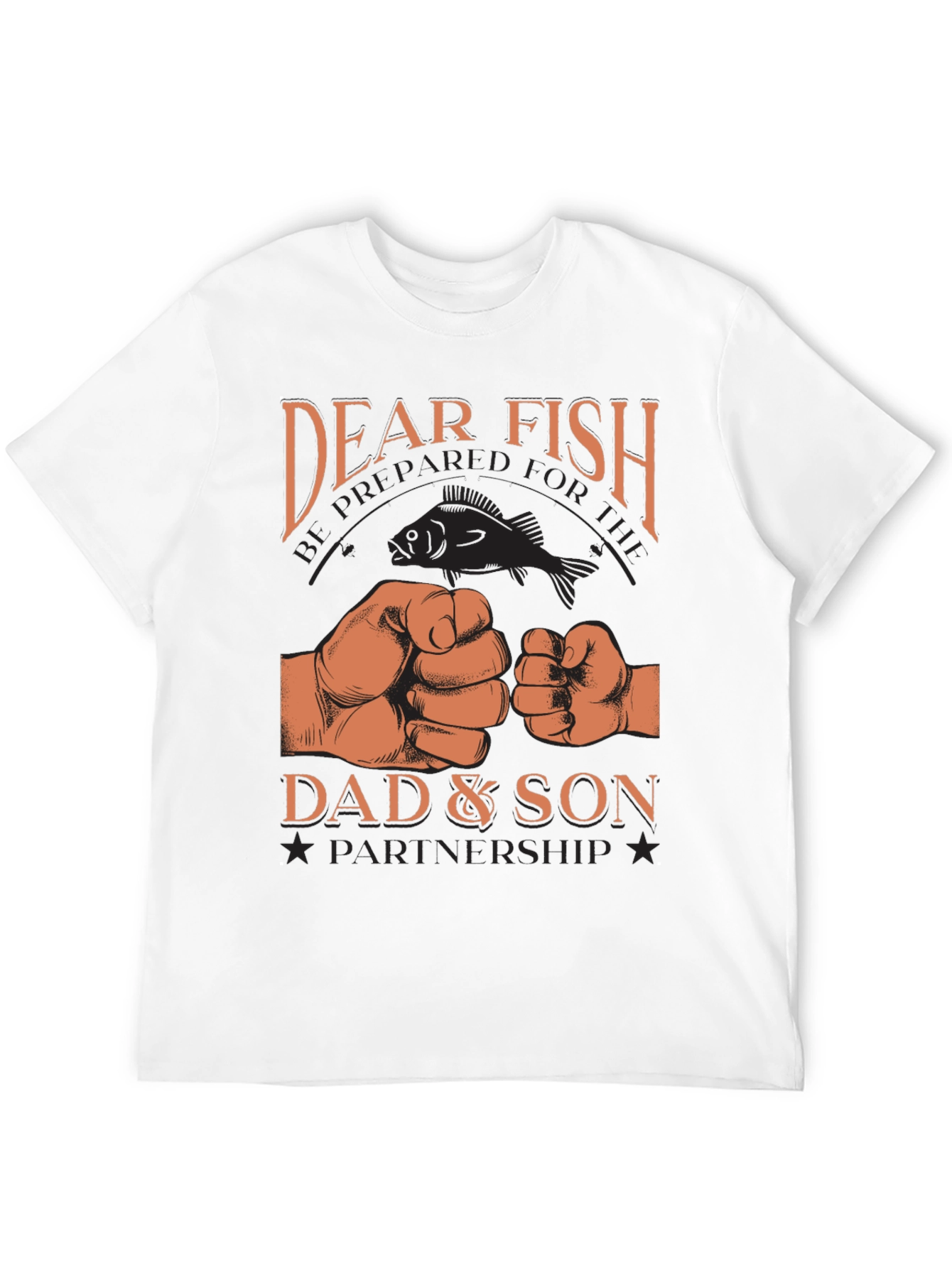 Dear Fish Dad & Son Partnership T-Shirt
