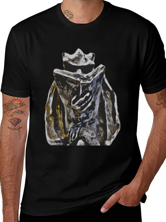 Abstract Art Black Tee