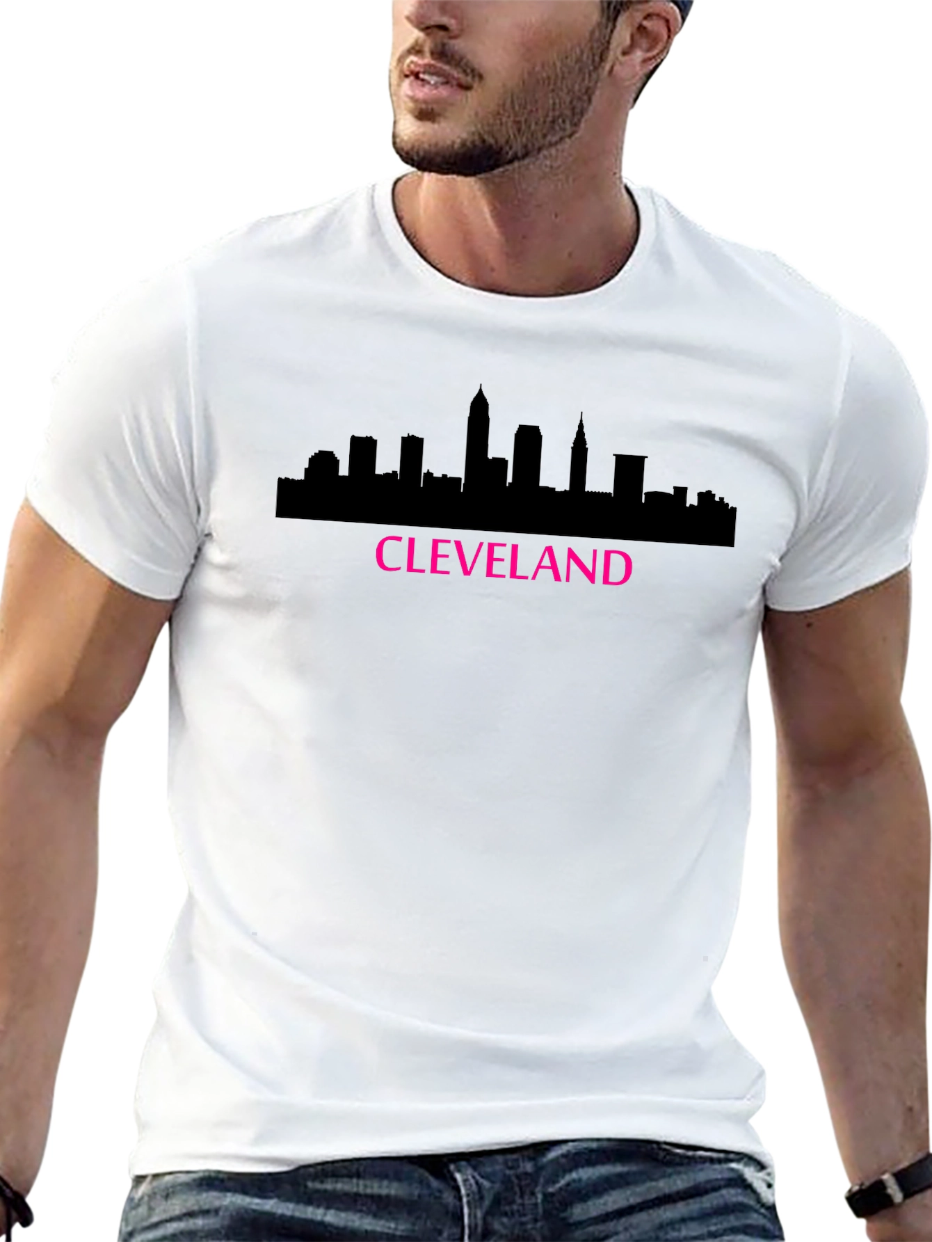 Cleveland Skyline Graphic Tee - City Pride T-Shirt