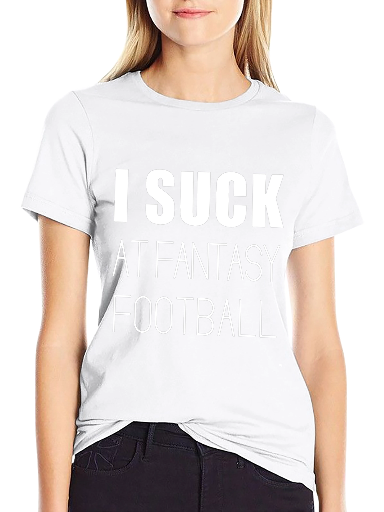 I Suck at Fantasy Football T-Shirt