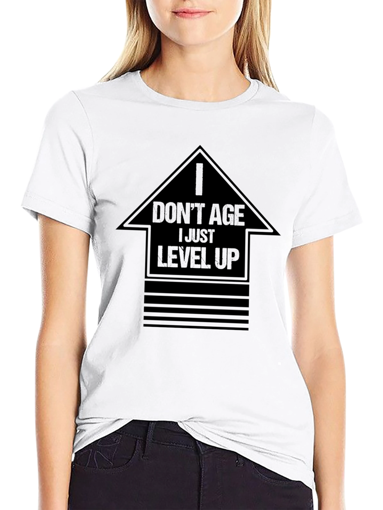 Level Up Graphic Tee - Gamer Style Shirt
