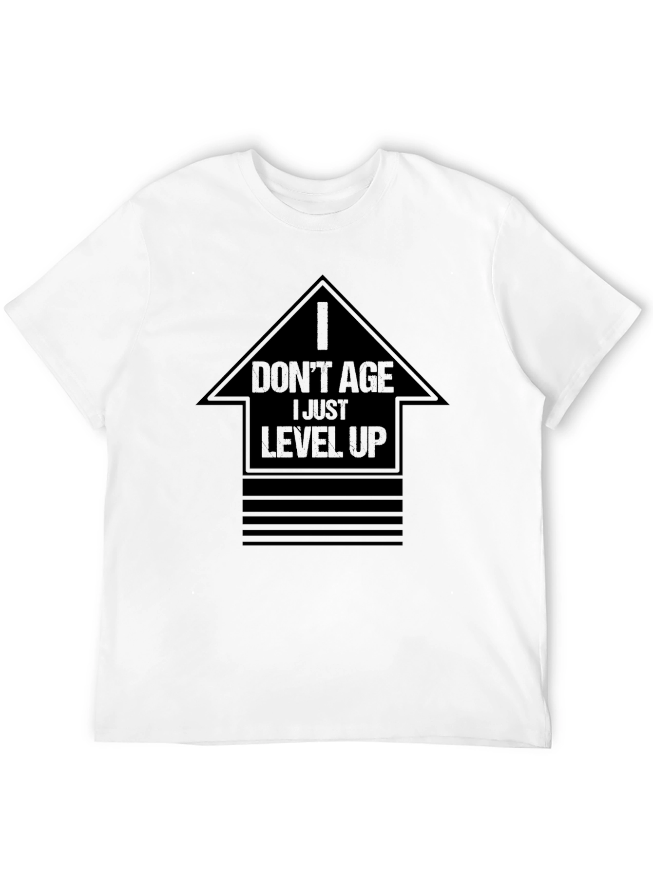 Level Up Graphic Tee - Gamer Style Shirt