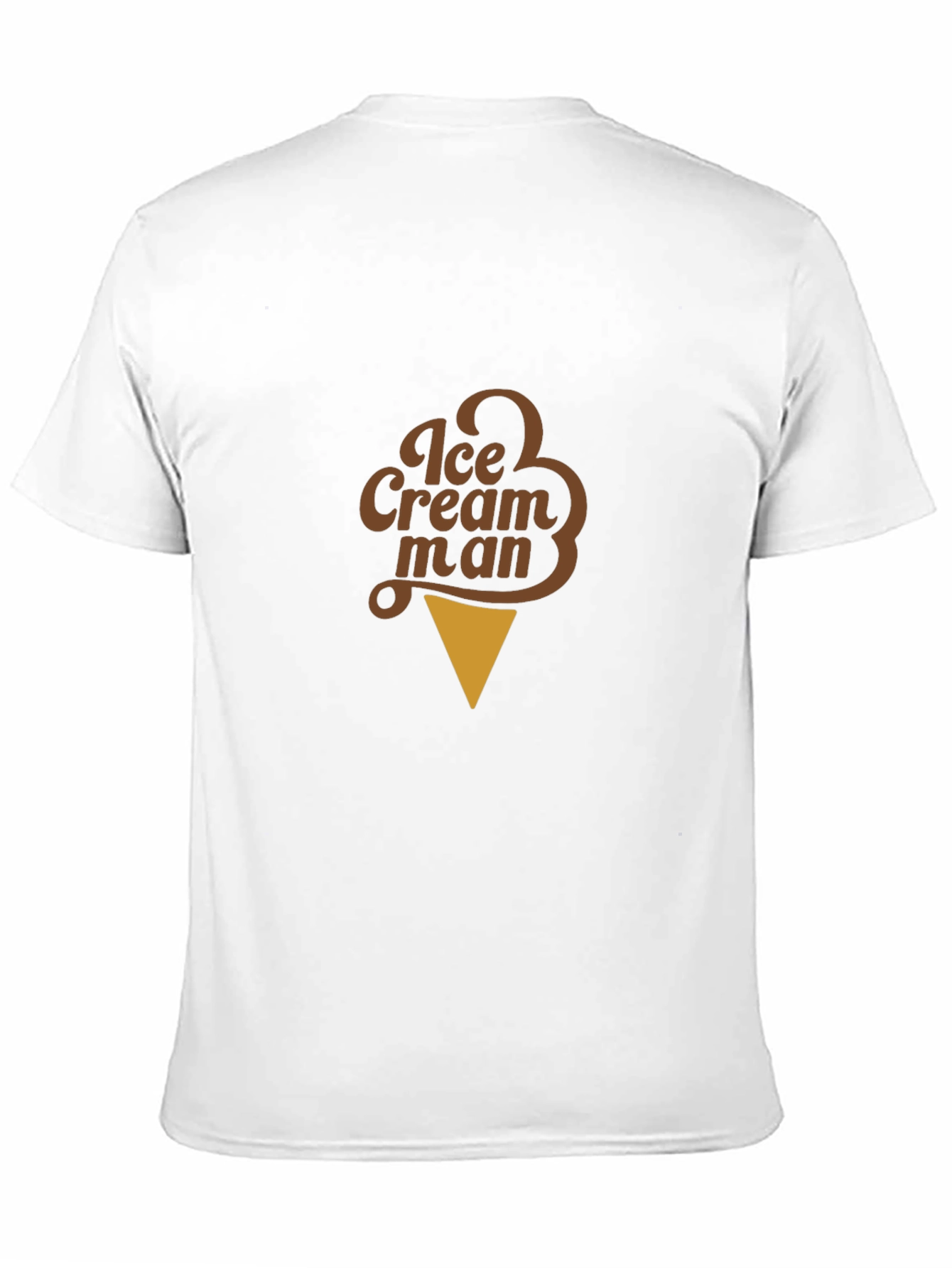 Ice Cream Man T-Shirt - Novelty Graphic Tee