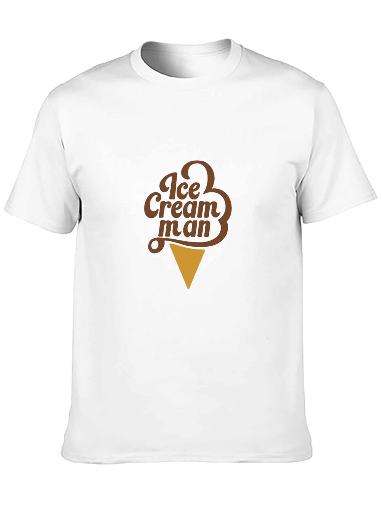 Ice Cream Man T-Shirt - Novelty Graphic Tee