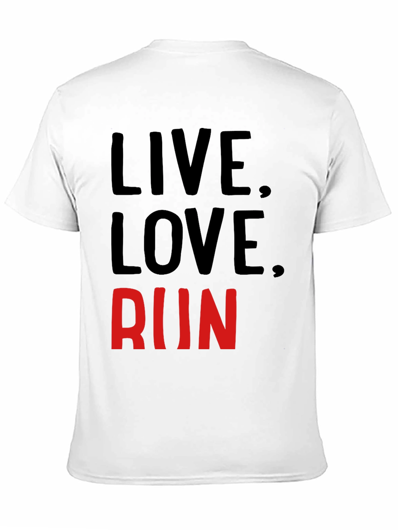 Live Love Run Graphic T-Shirt