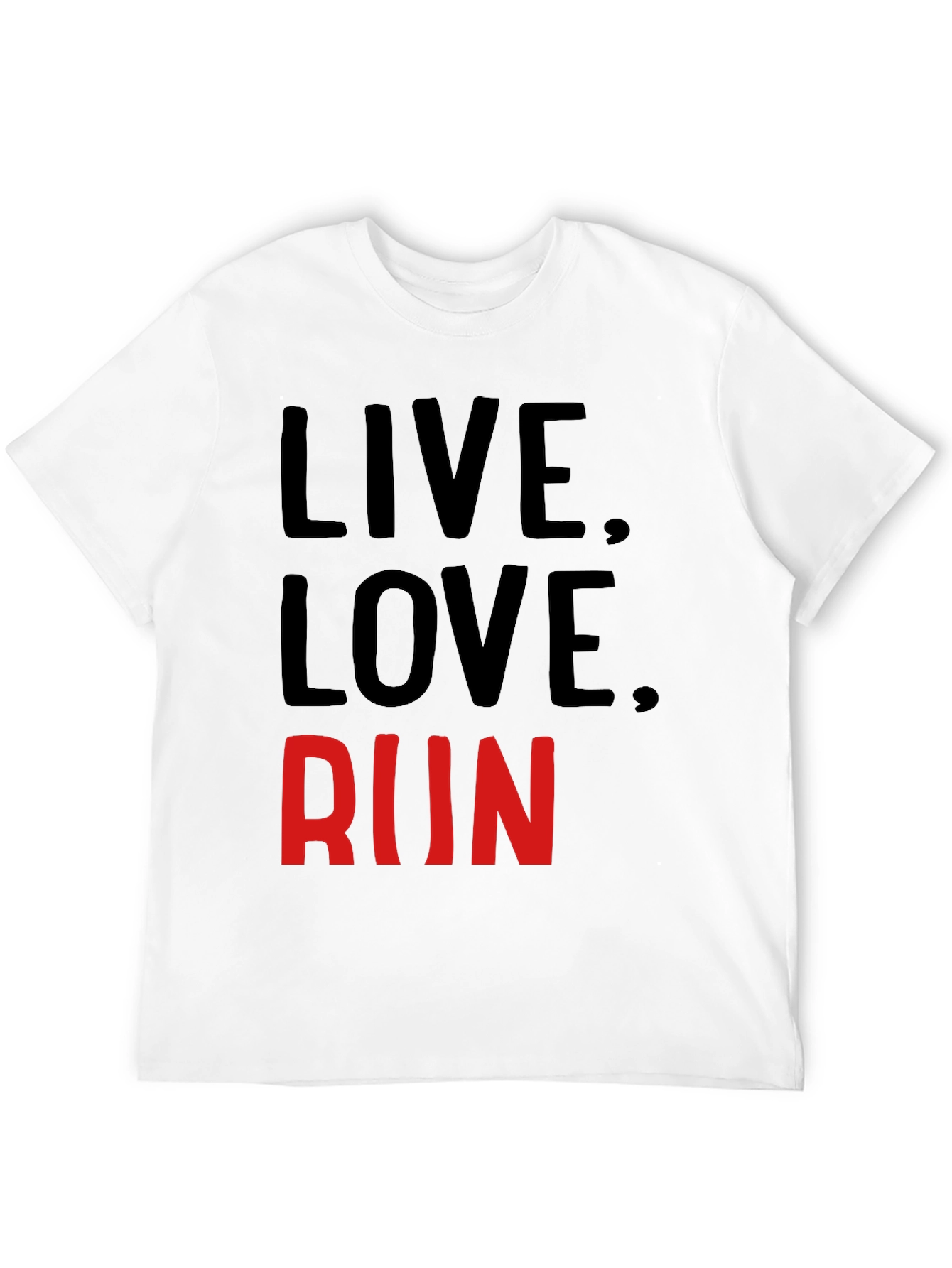 Live Love Run Graphic T-Shirt