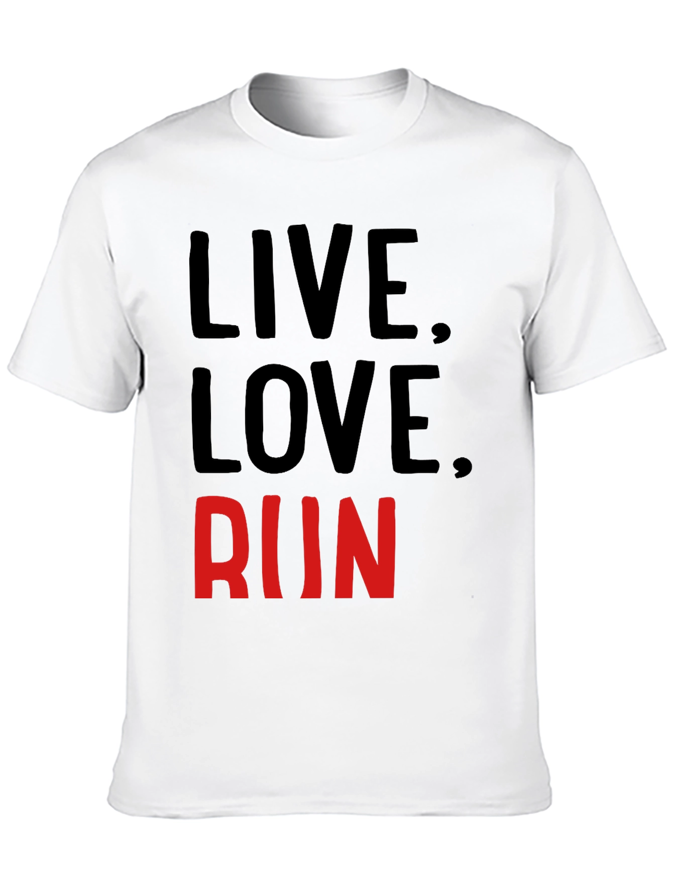 Live Love Run Graphic T-Shirt