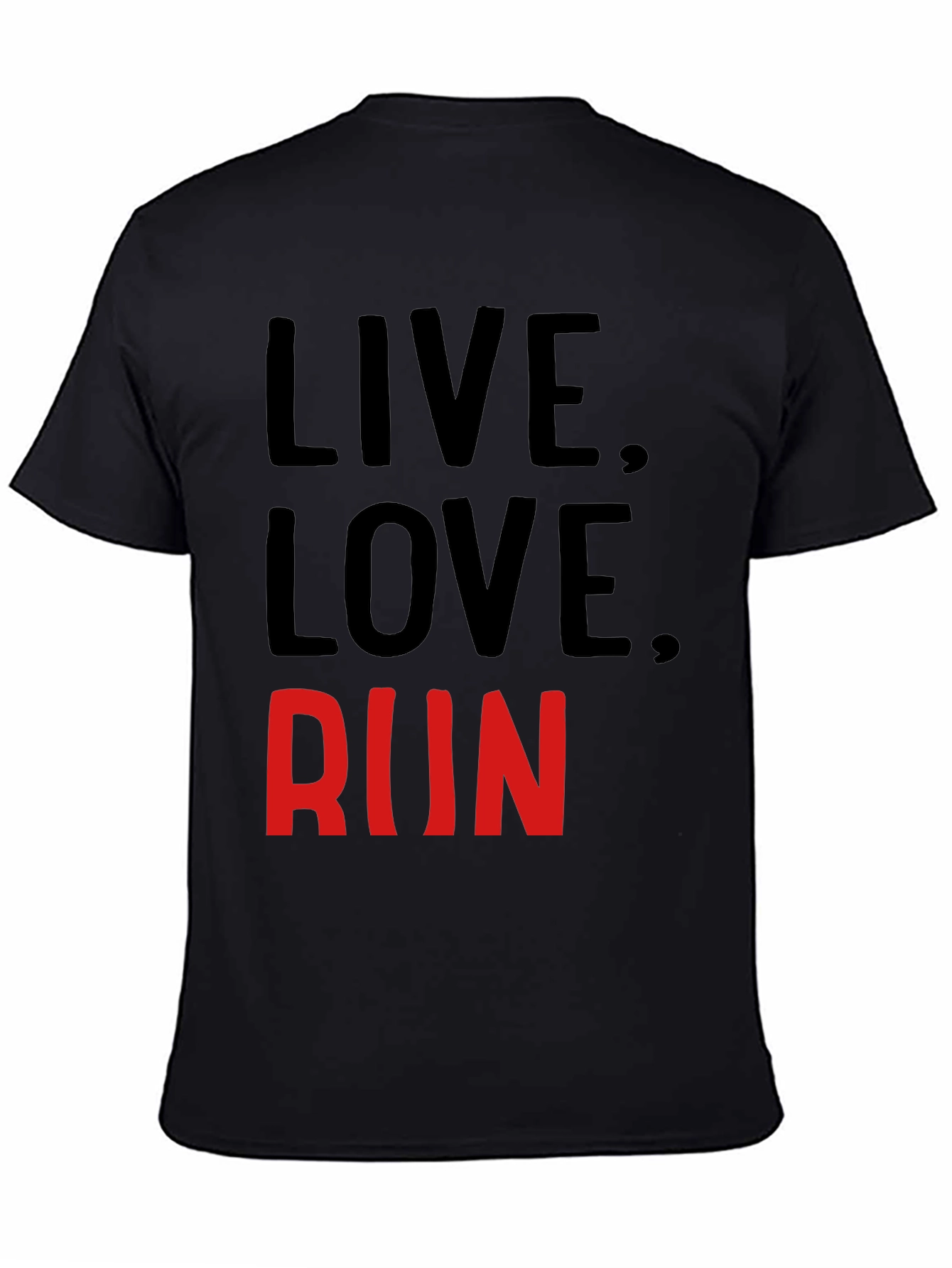 Live Love Run Graphic T-Shirt