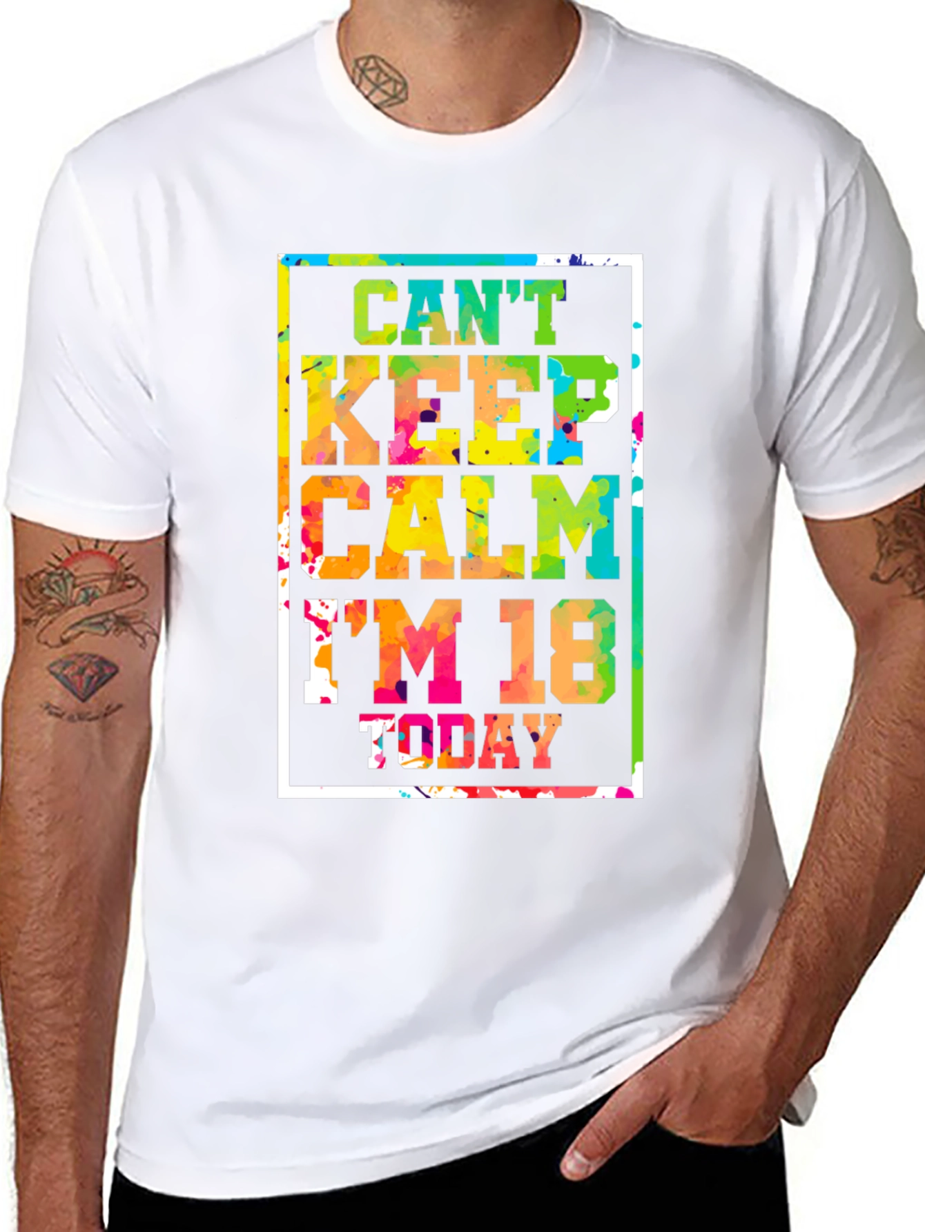 Cant Keep Calm Im 18 Today T-Shirt