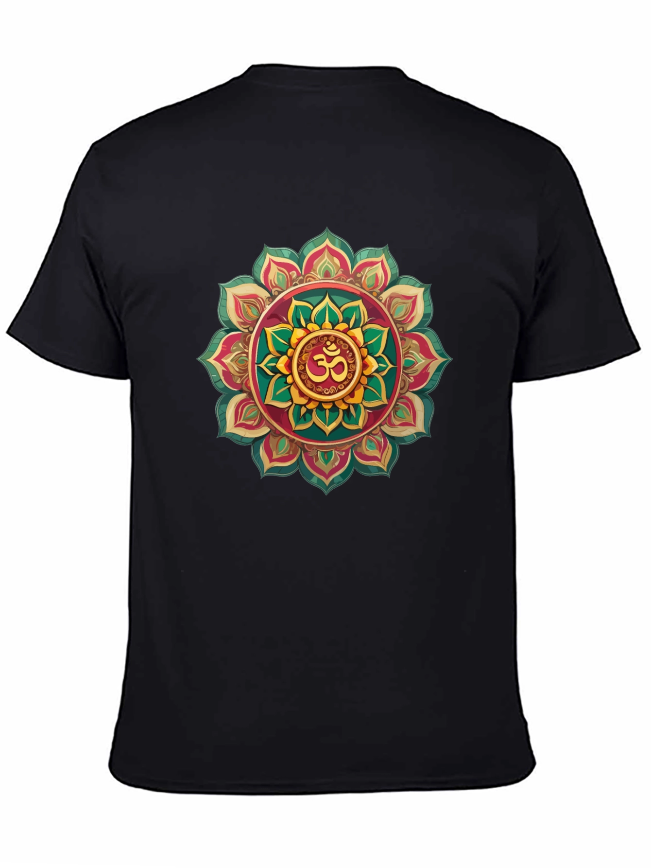 Om Mandala Graphic Tee - Stylish Spiritual Shirt