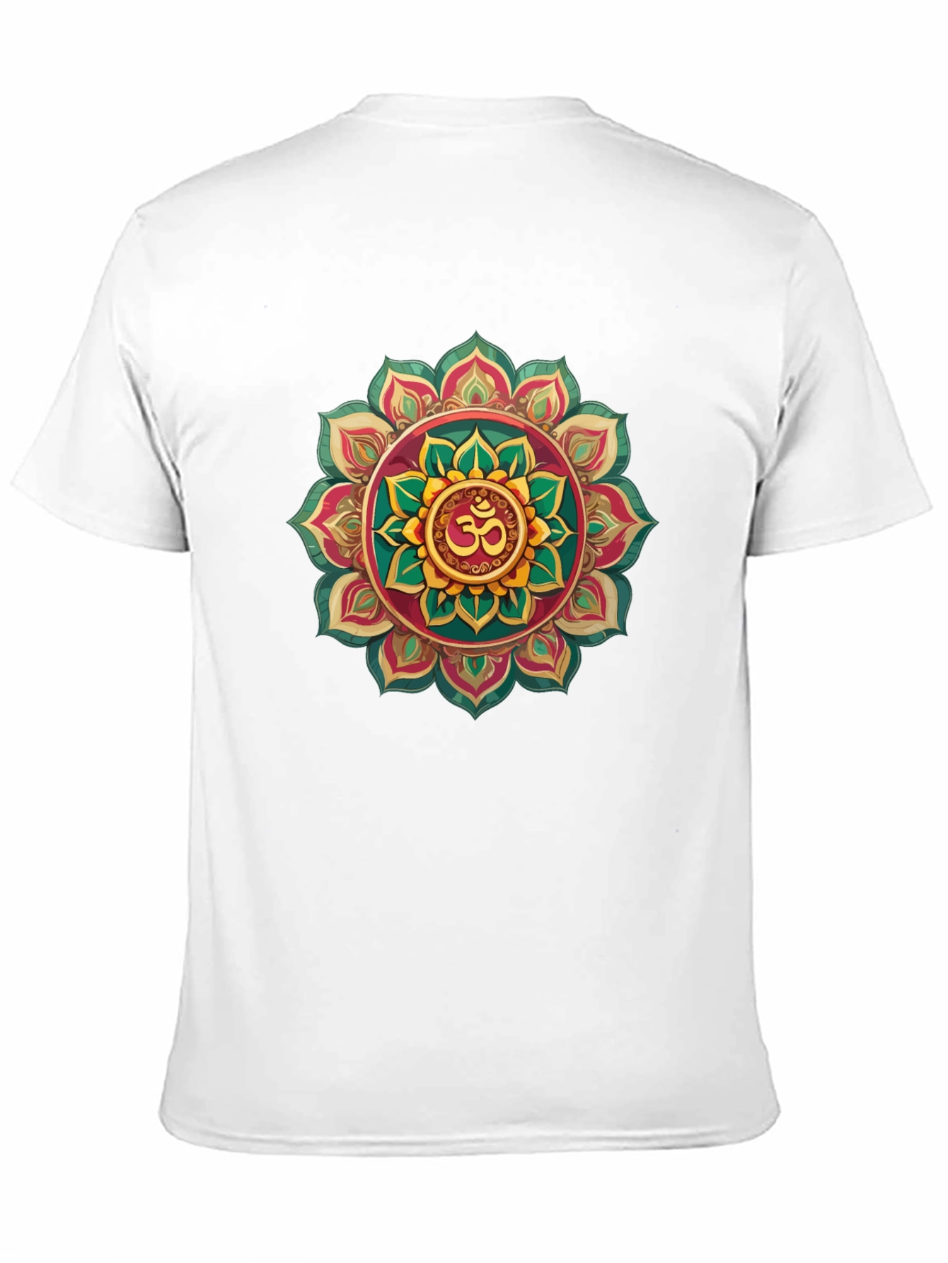 Om Mandala Graphic Tee - Stylish Spiritual Shirt