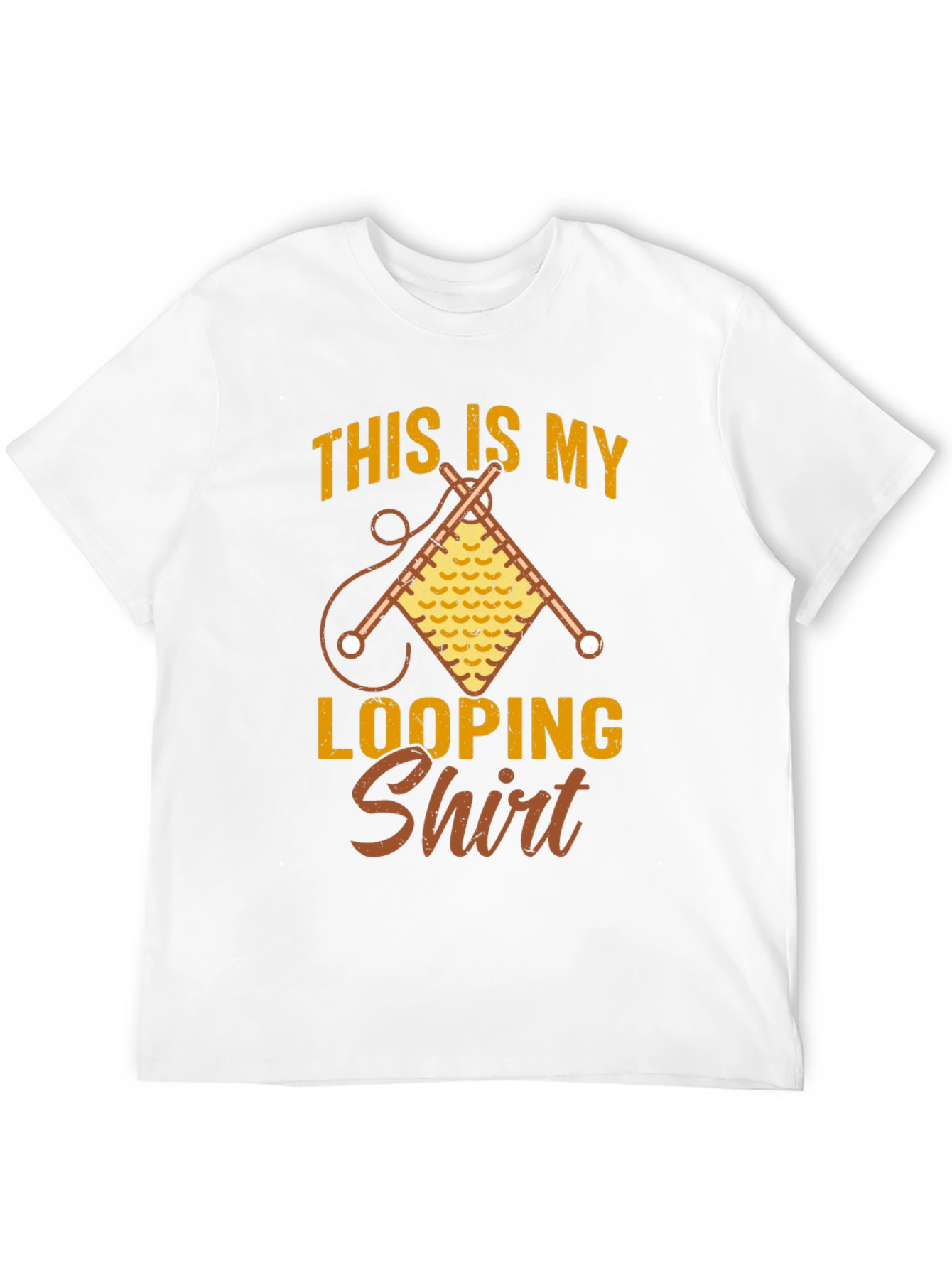 This Is My Looping Shirt - Knitter T-Shirt