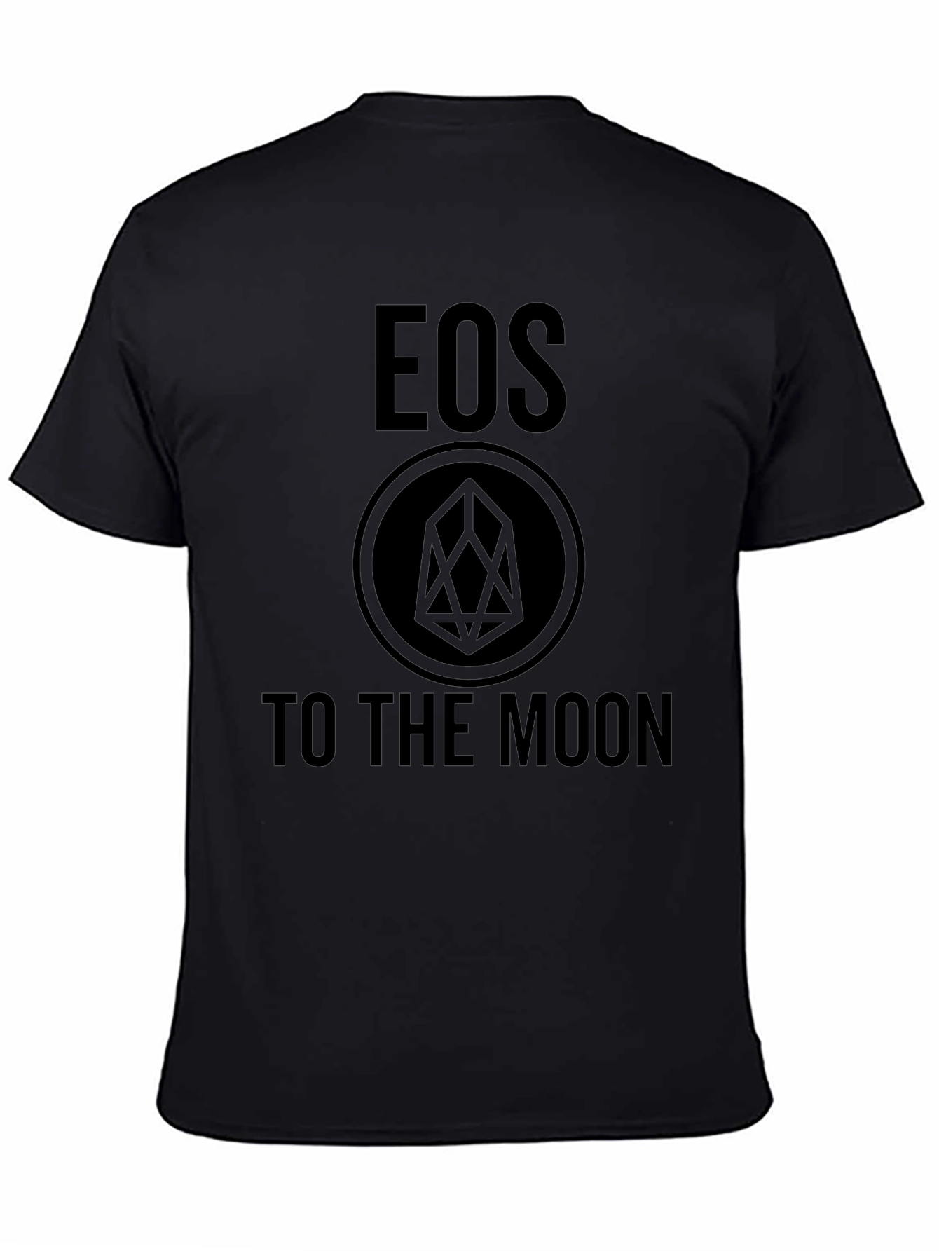 EOS To The Moon Graphic T-Shirt - Crypto Design