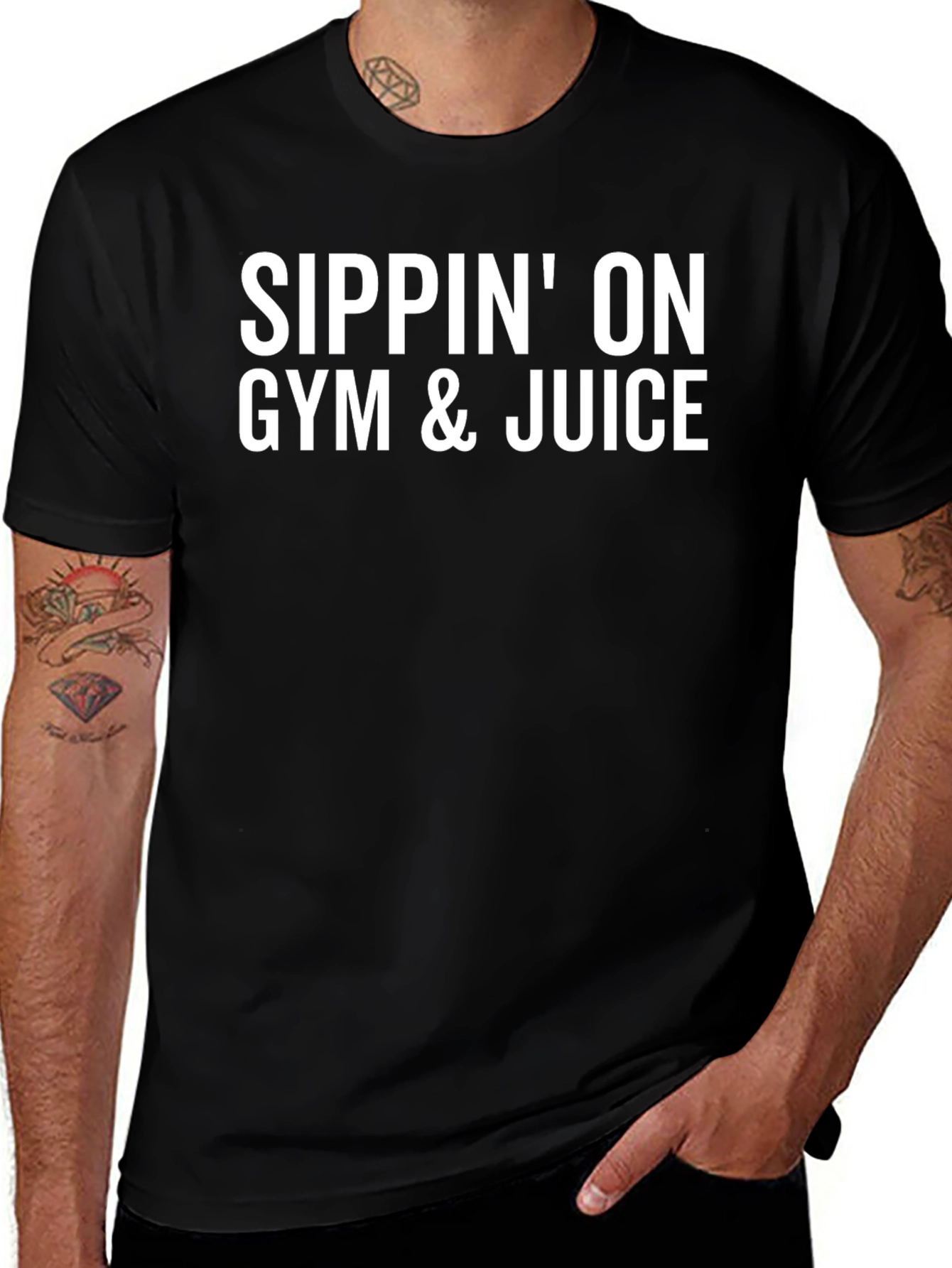 Sippin On Gym & Juice Graphic Tee