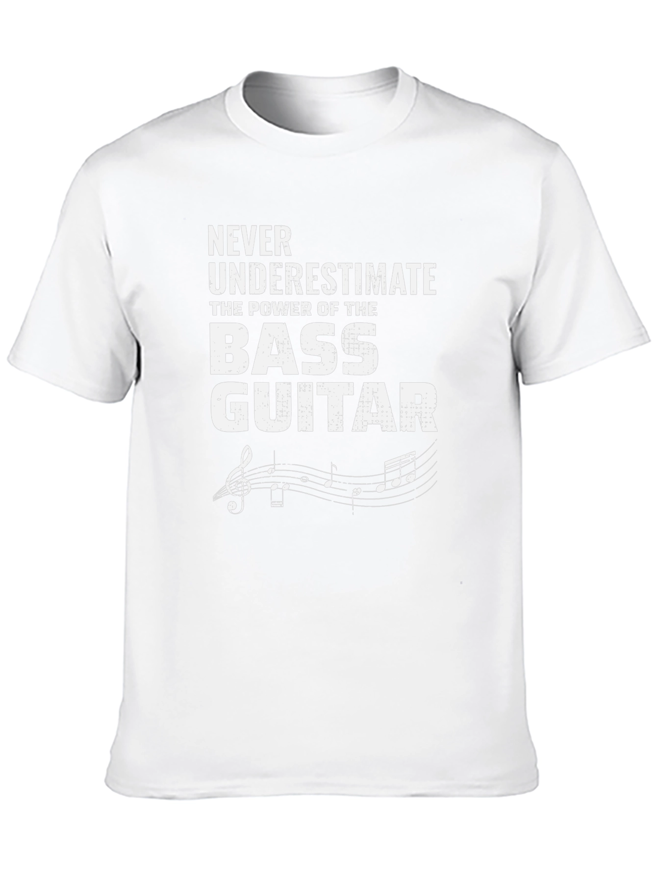 Bass Guitar Power T-Shirt - Musician Tee