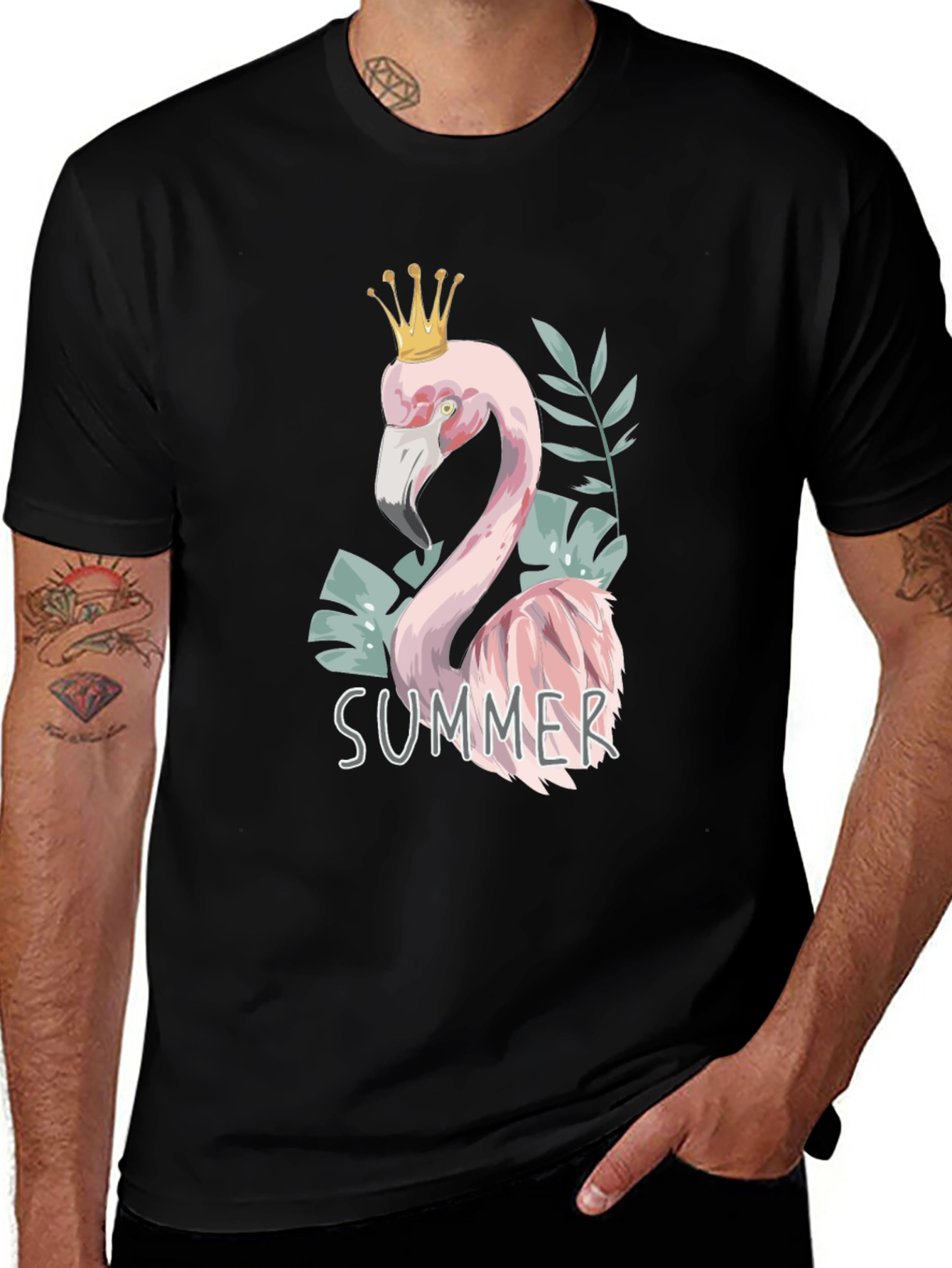 Summer Flamingo Tee