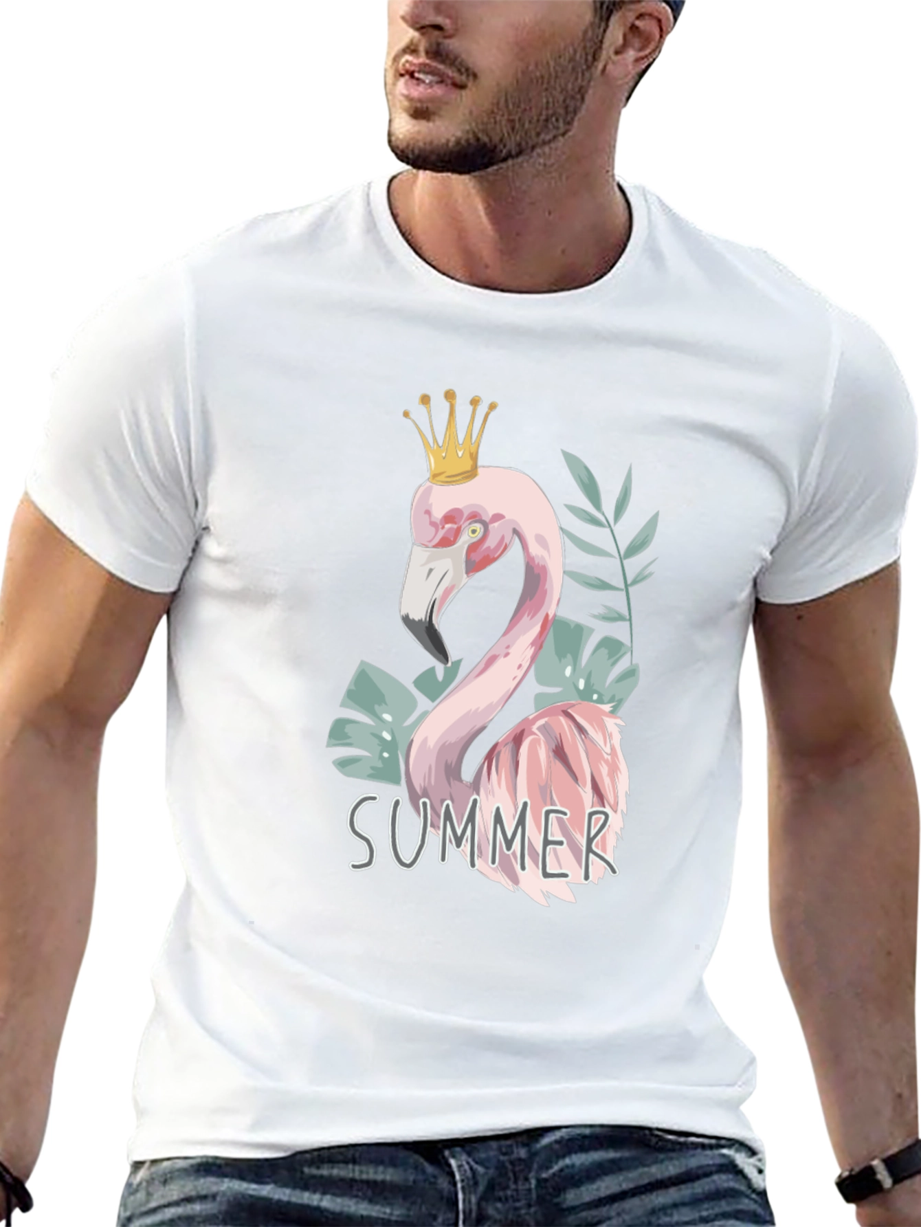 Summer Flamingo Tee