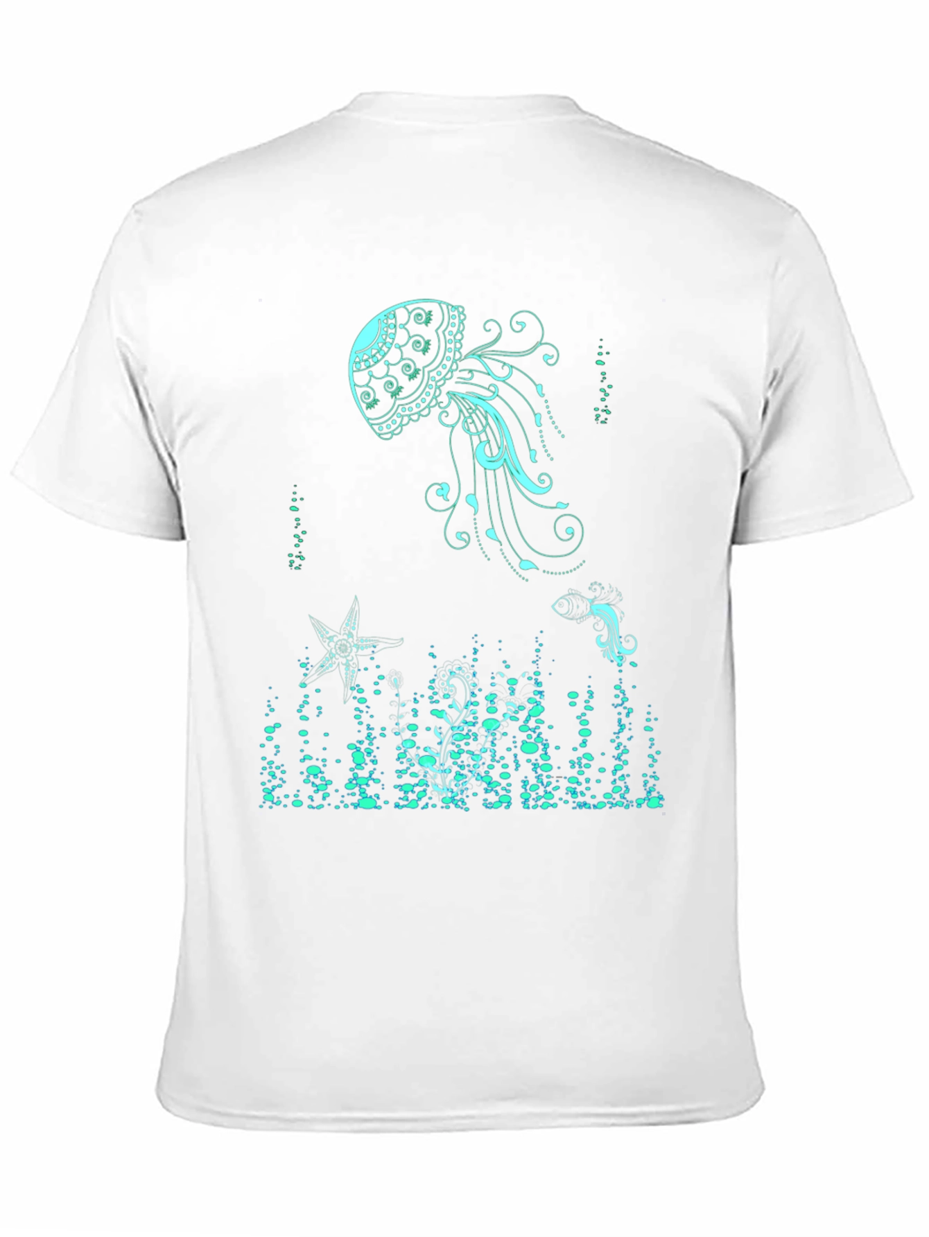 Jellyfish Graphic T-Shirt - Black