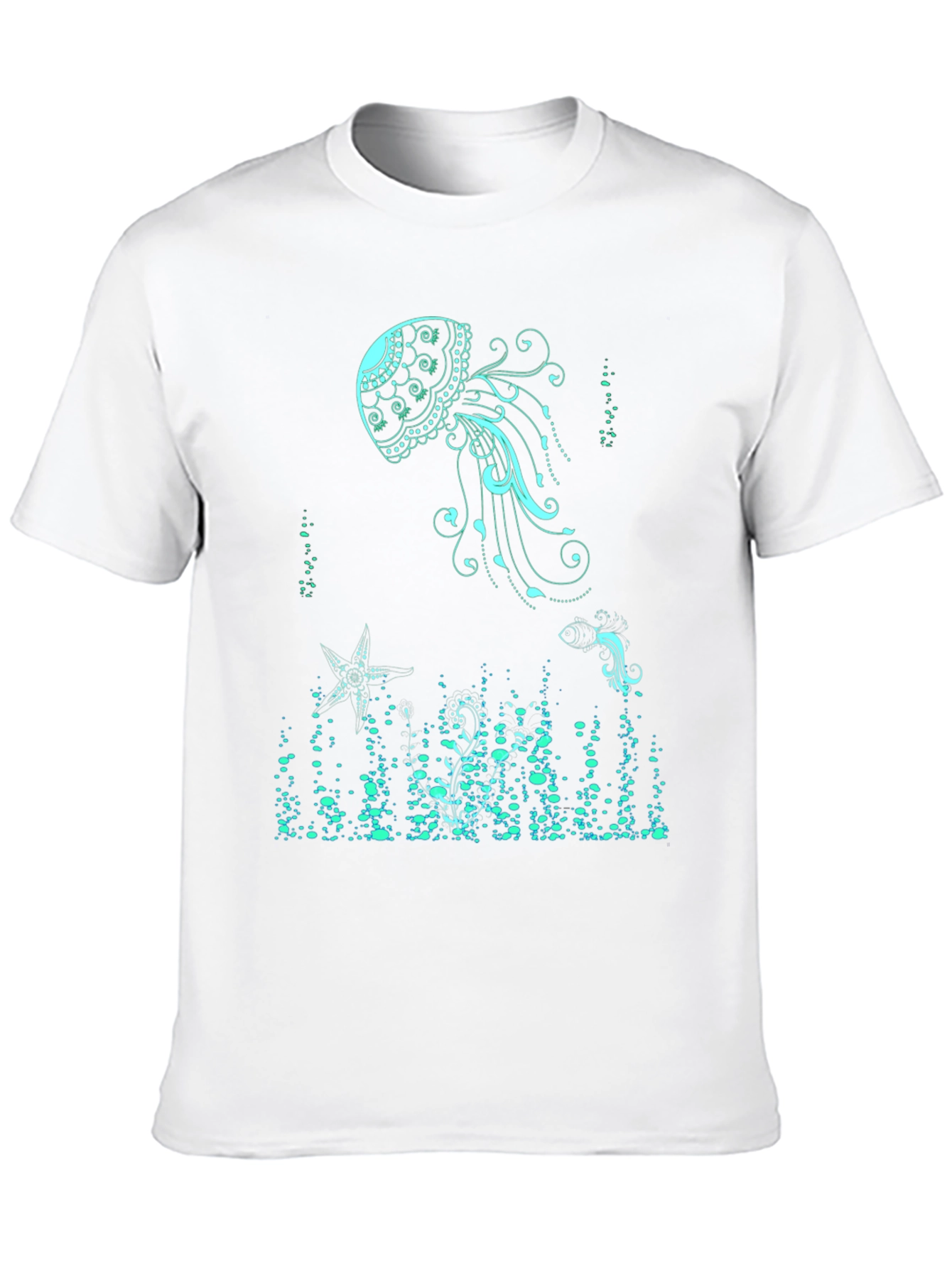Jellyfish Graphic T-Shirt - Black