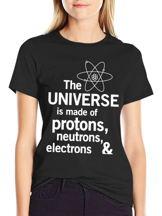 Science Universe Proton Neuron Electron T-Shirt