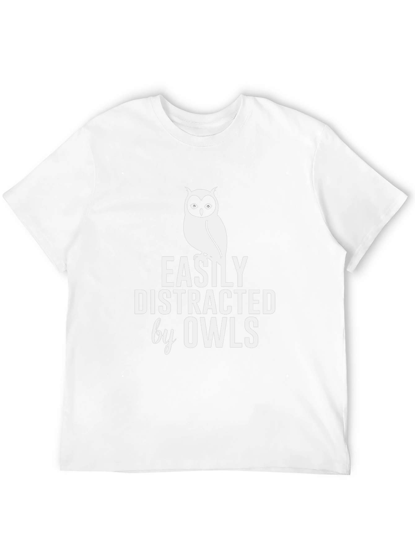 Easily Distracted by Owls Graphic Tee