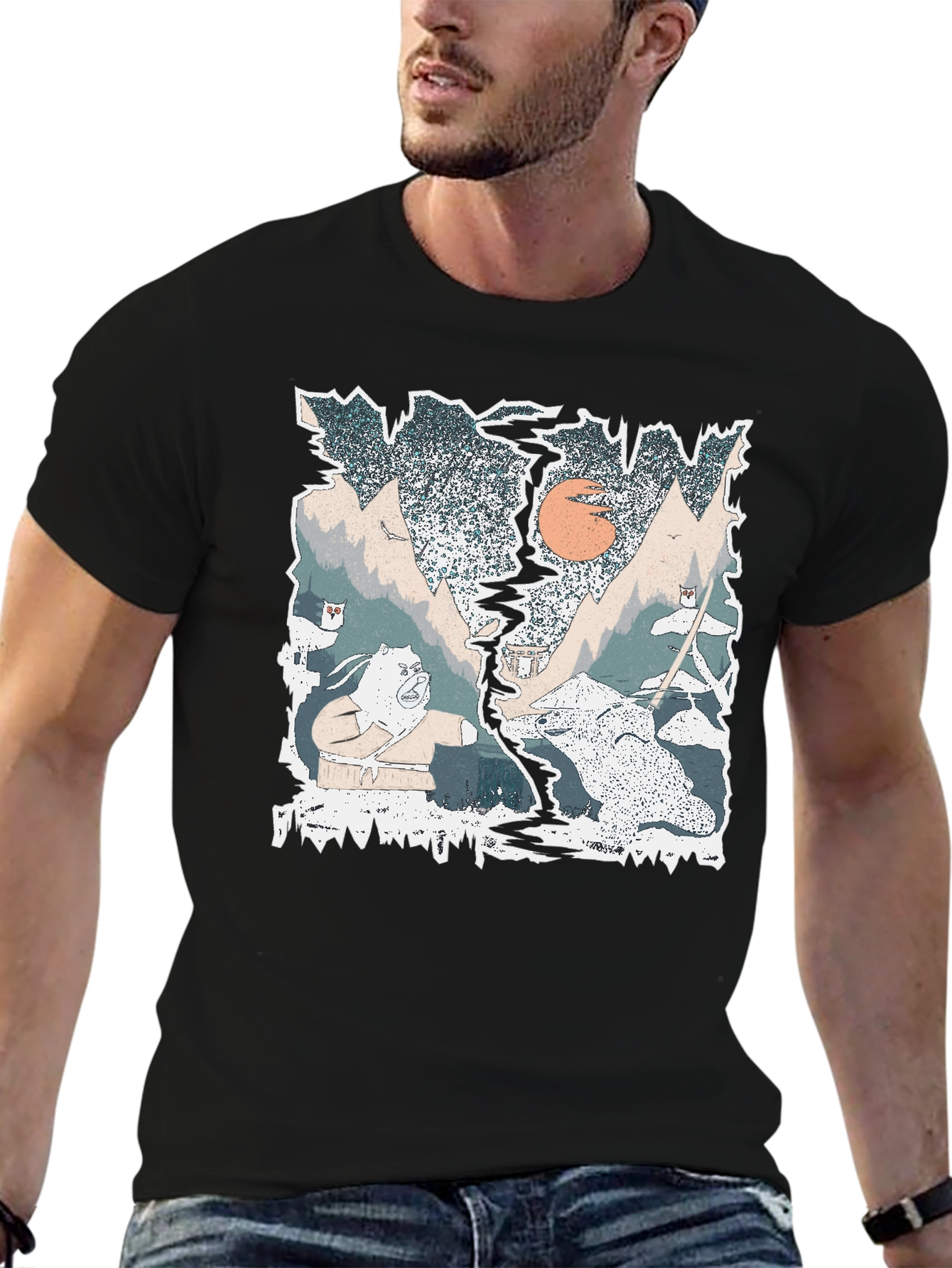 Cool Bear Mountain T-Shirt