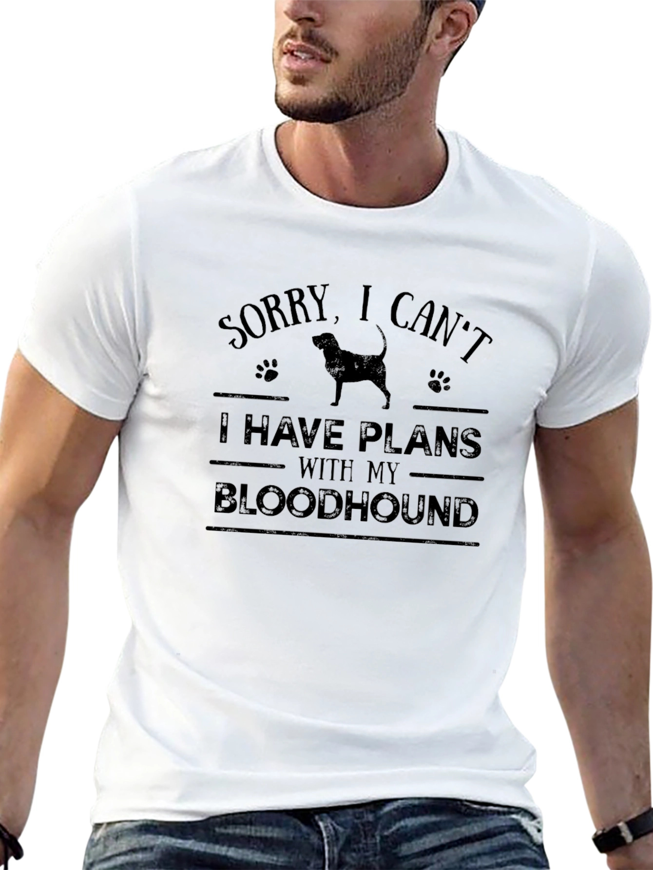 Sorry I Cant Bloodhound T-Shirt