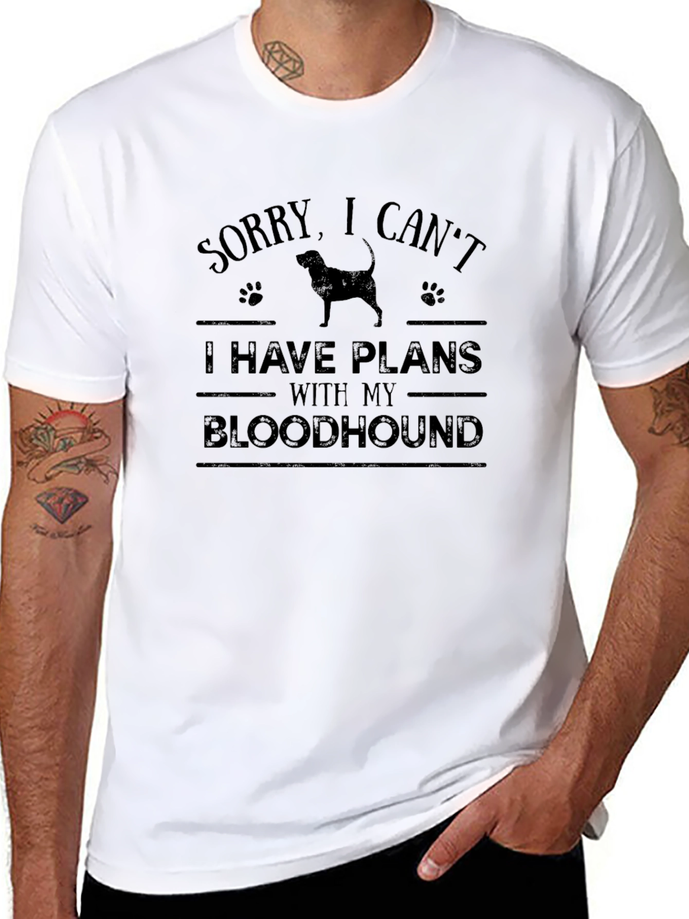 Sorry I Cant Bloodhound T-Shirt