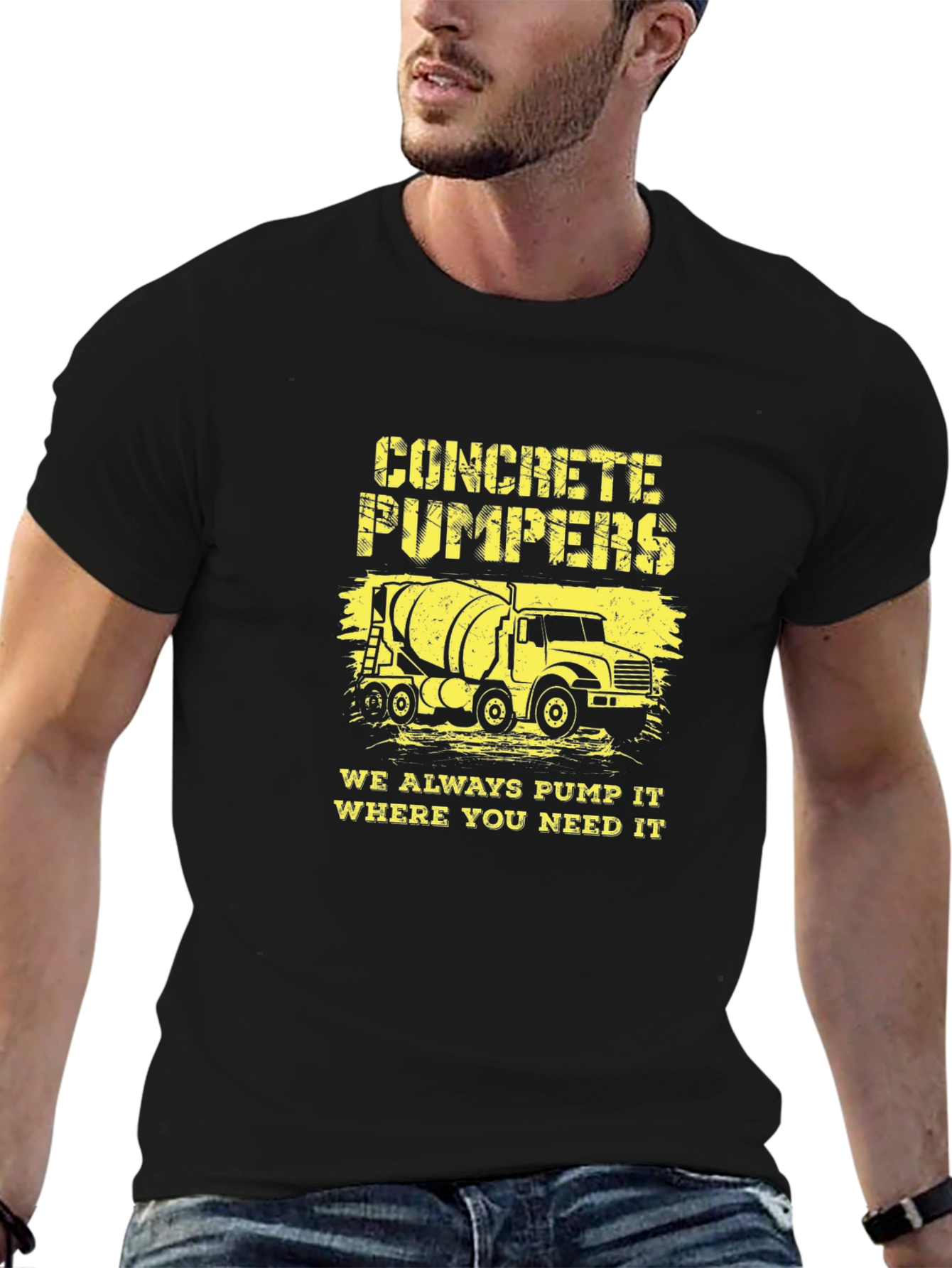 Concrete Pumpers T-Shirt - Construction Crew Apparel