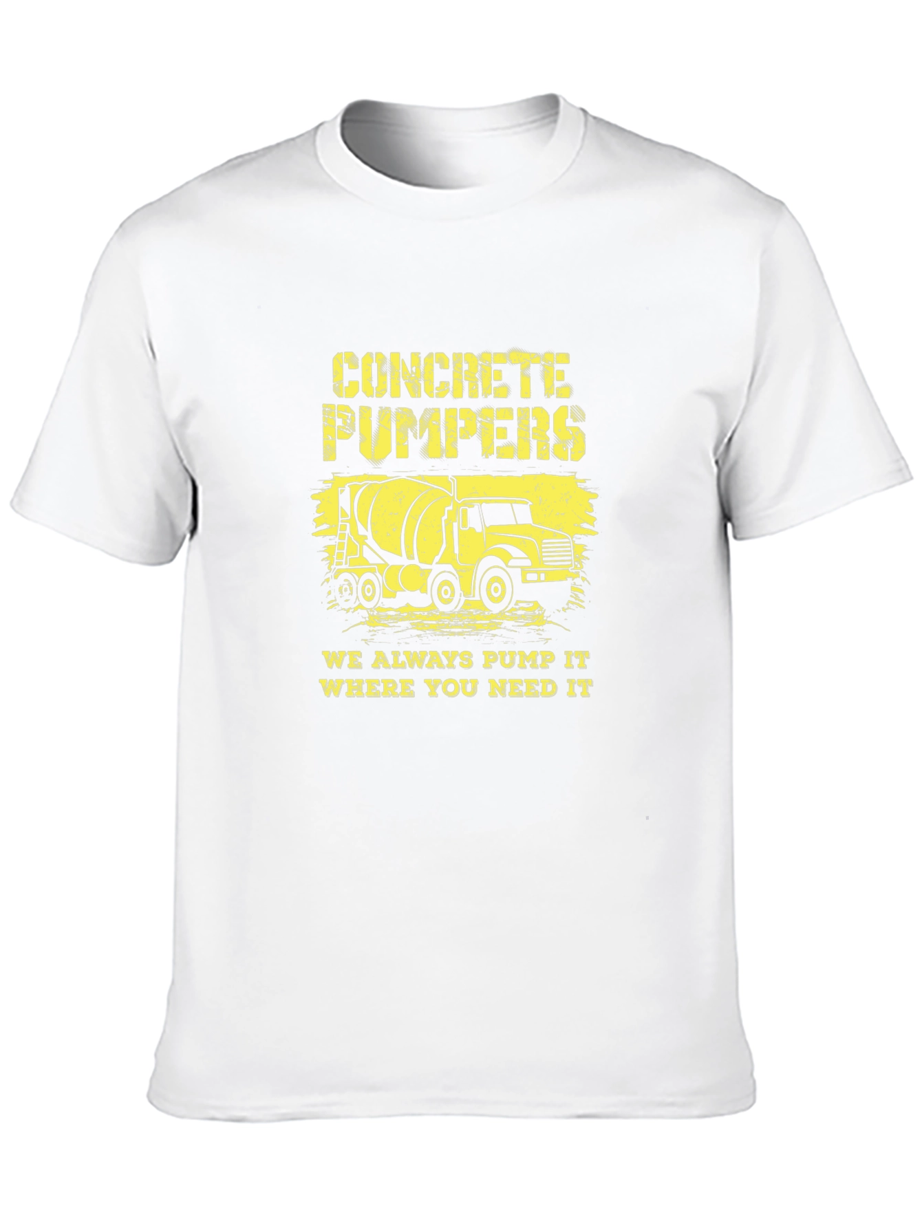 Concrete Pumpers T-Shirt - Construction Crew Apparel