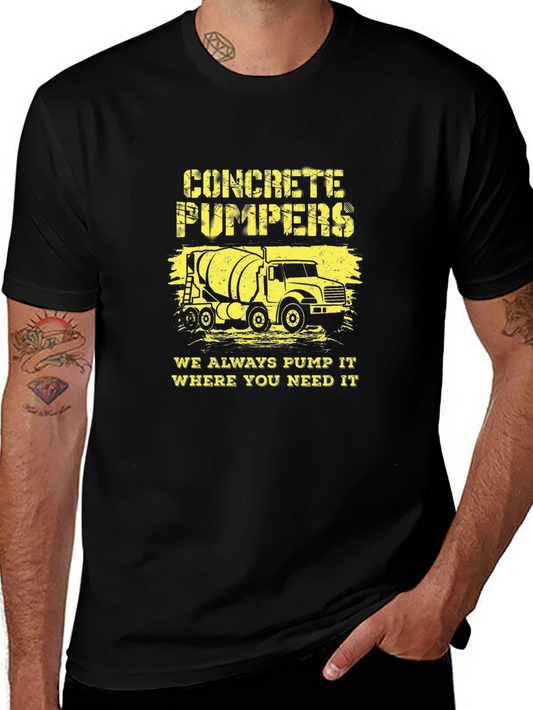Concrete Pumpers T-Shirt - Construction Crew Apparel