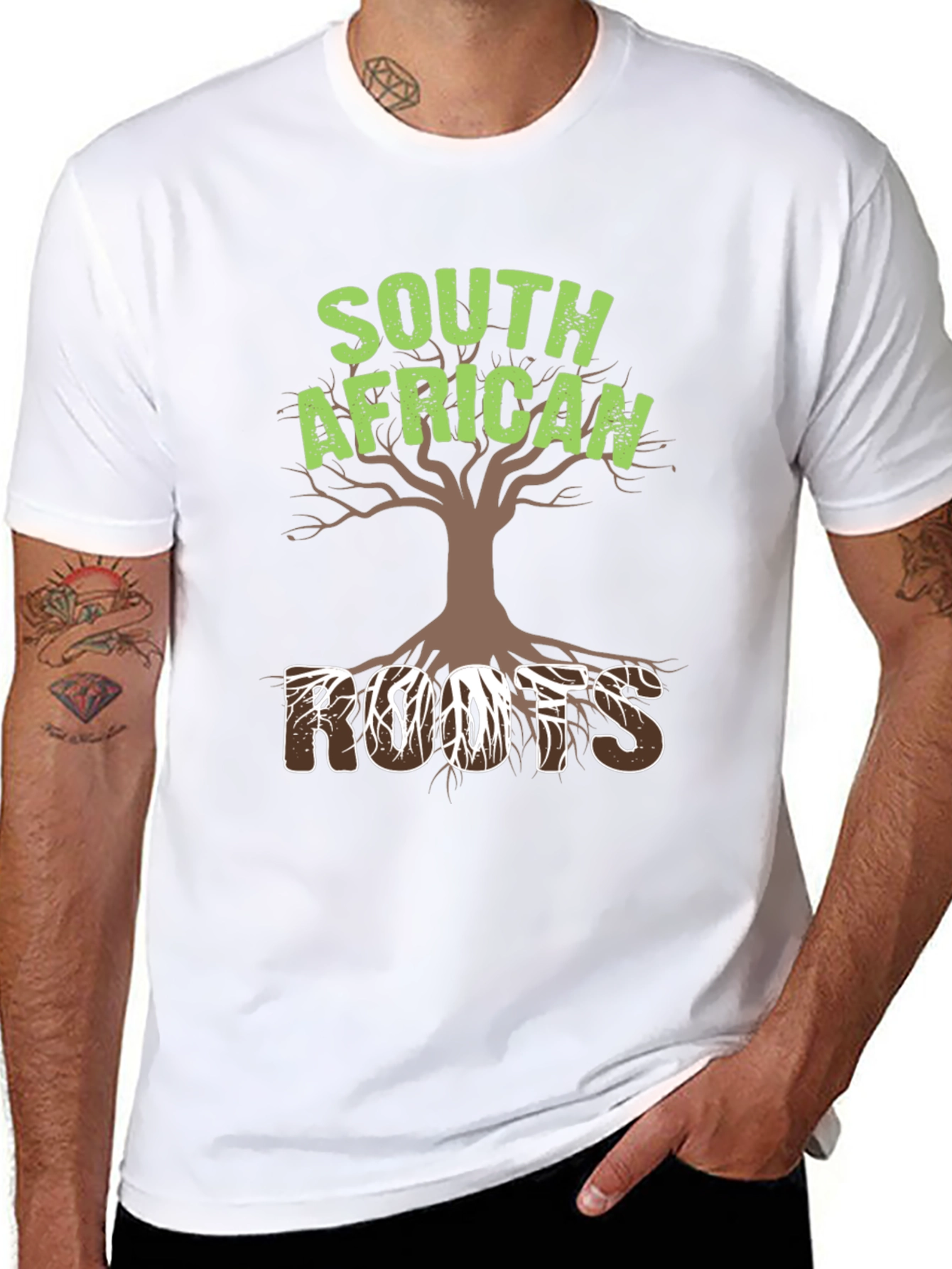 South African Roots Graphic T-Shirt