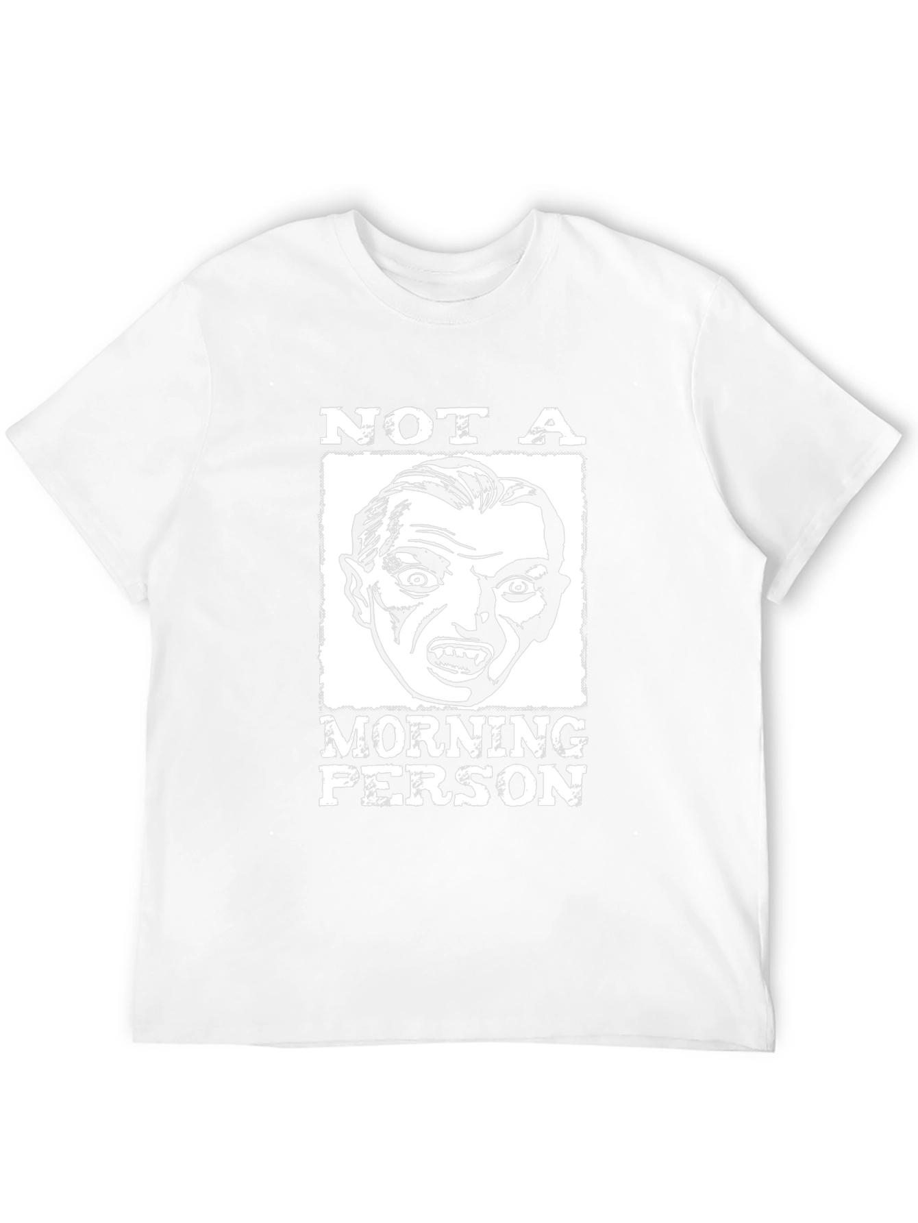 Not A Morning Person Vampire Graphic T-Shirt