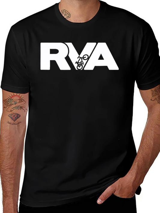 RVA Bike Graphic Tee - Black Cotton Blend