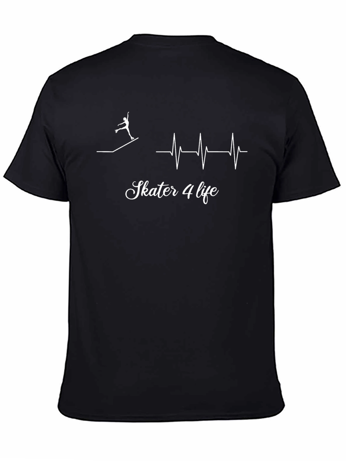 Skater 4 Life Black T-Shirt