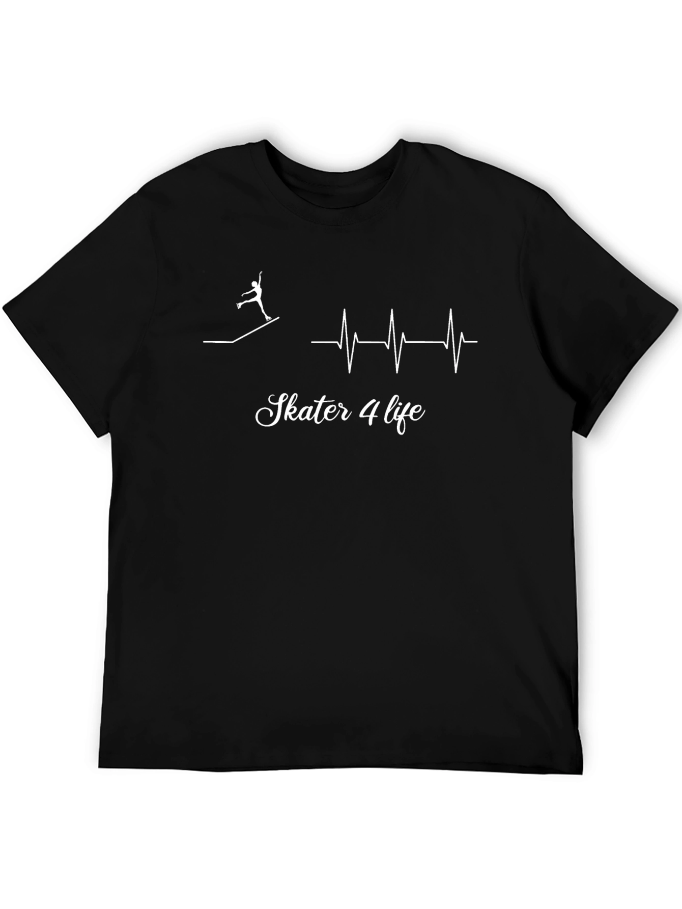 Skater 4 Life Black T-Shirt