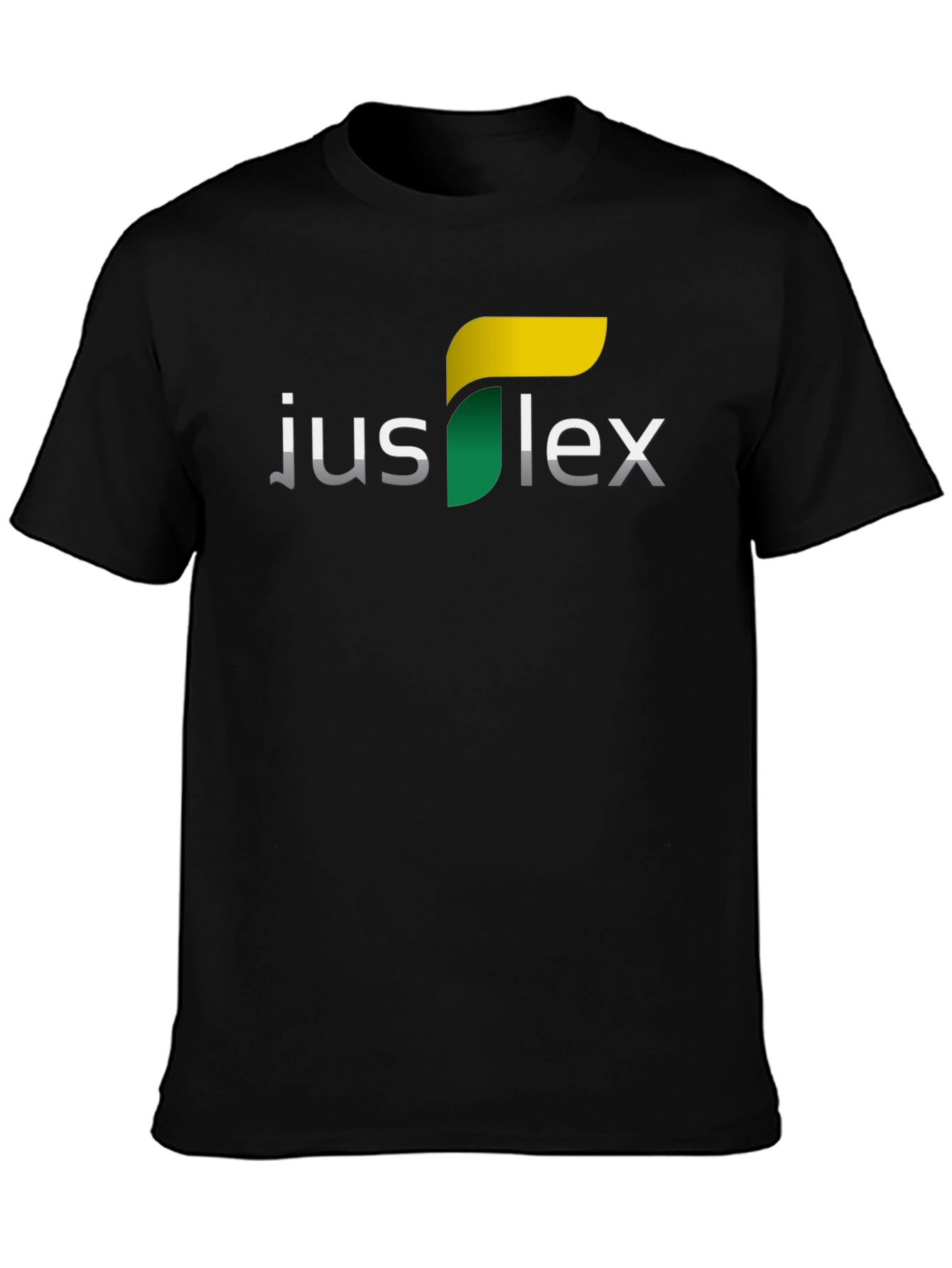 Justflex Graphic Tee - Black