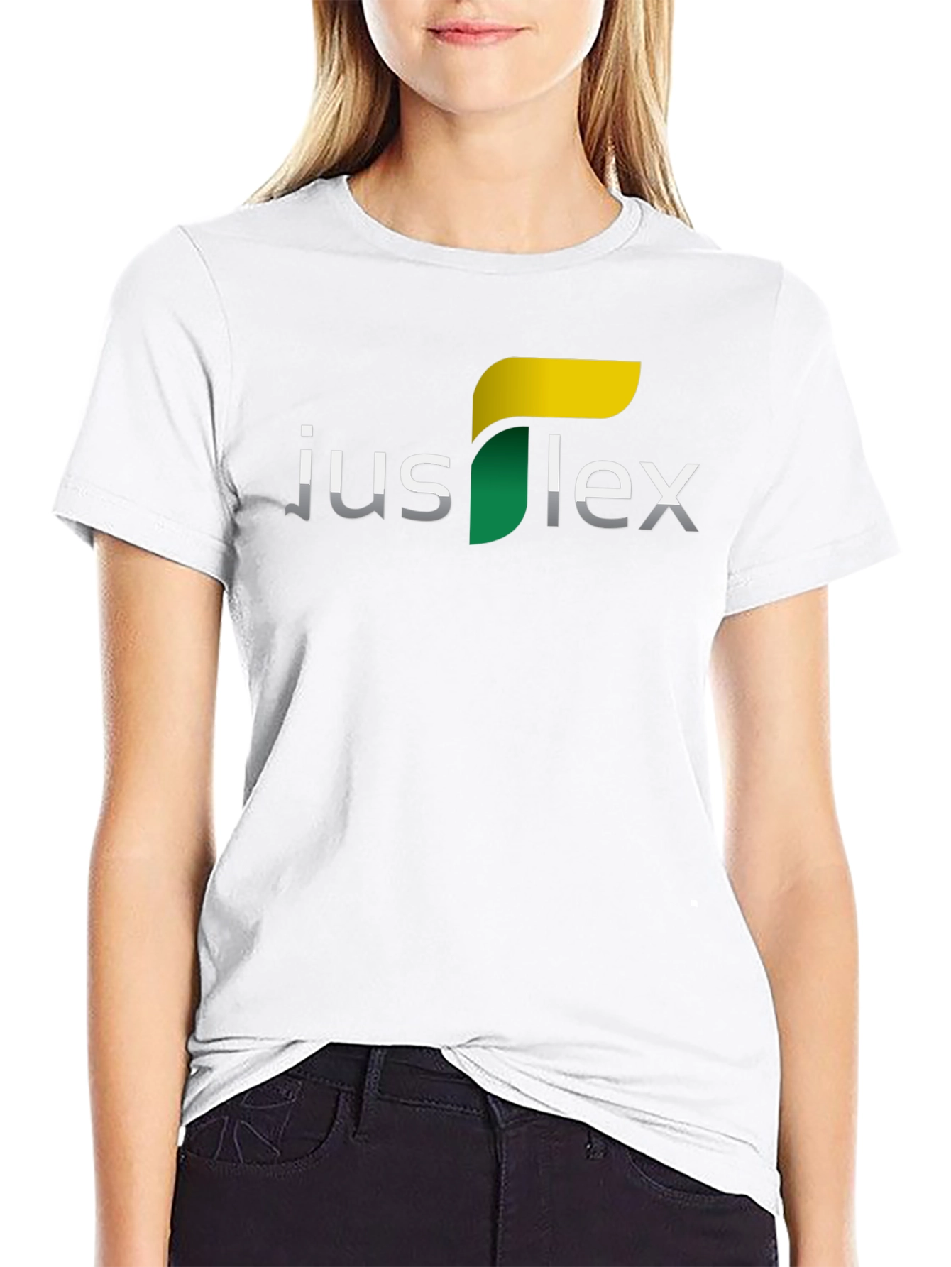 Justflex Graphic Tee - Black