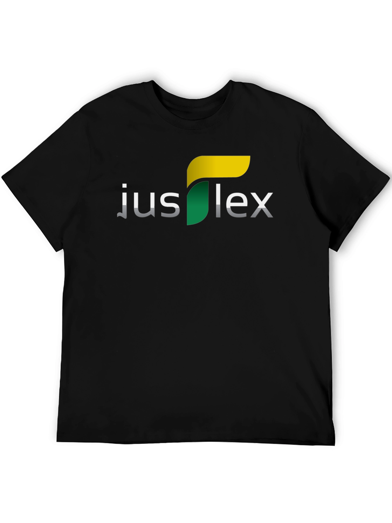 Justflex Graphic Tee - Black