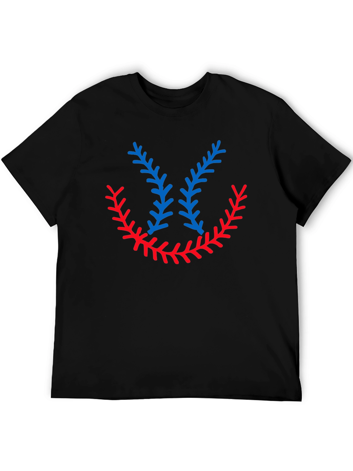 Baseball Stitching Graphic T-Shirt