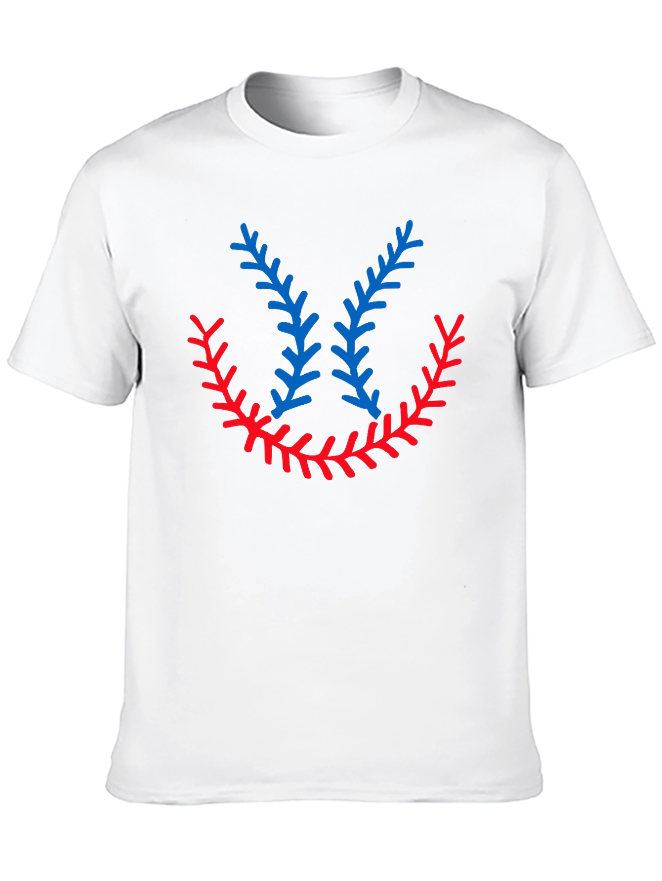 Baseball Stitching Graphic T-Shirt